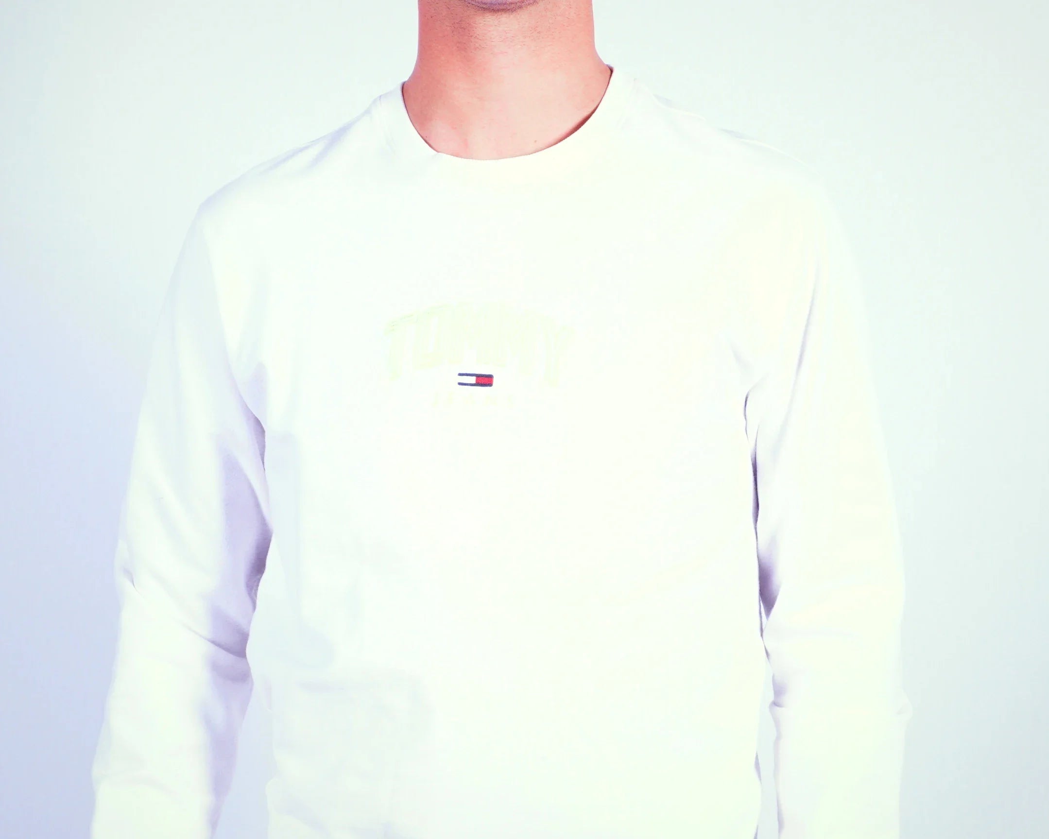 Tommy Hilfiger White Sweatshirt S