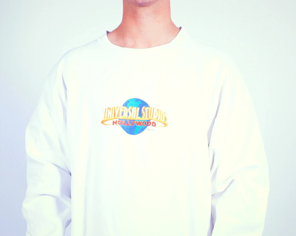 Universal studios White Sweatshirt M