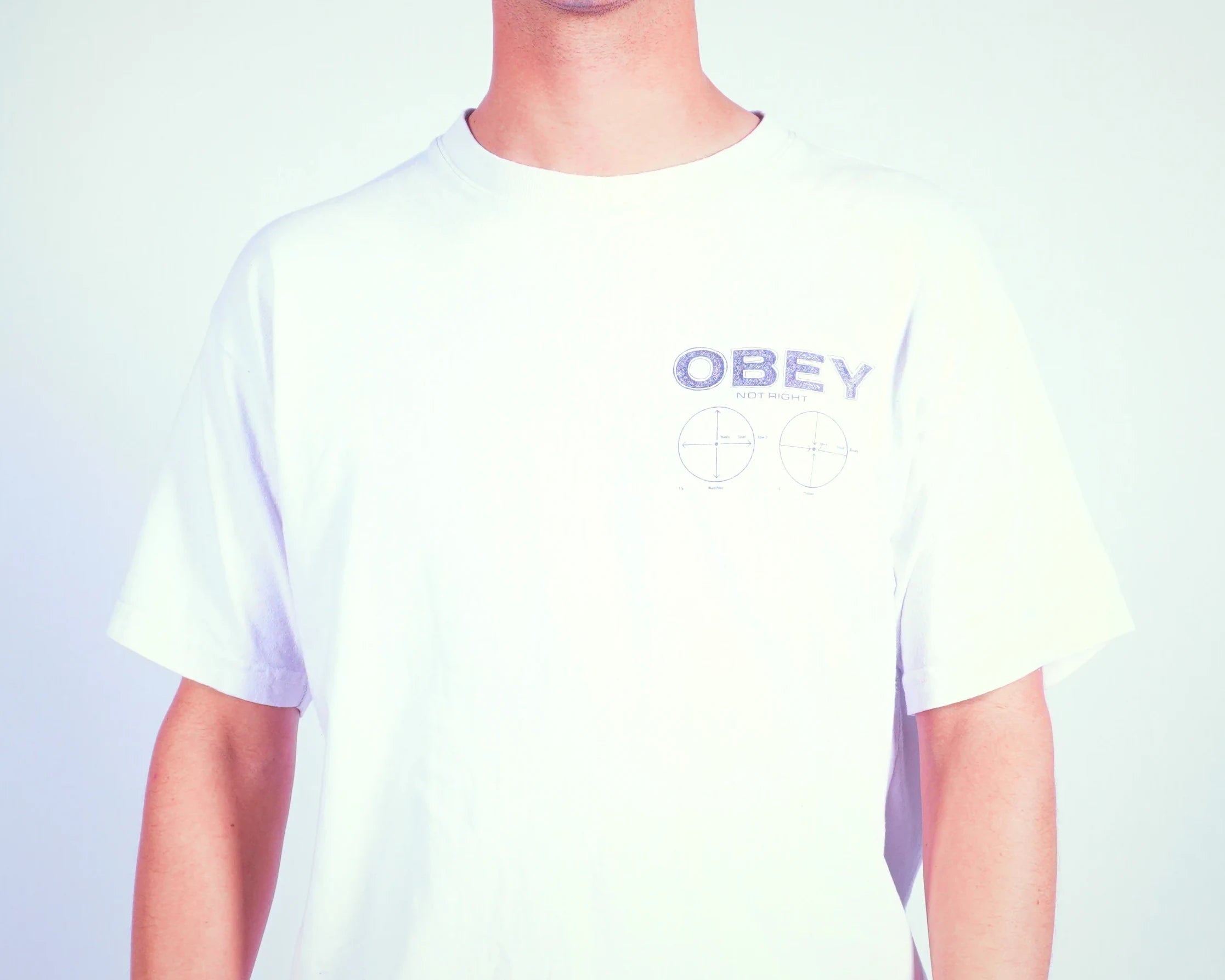 Obey White T-shirt M