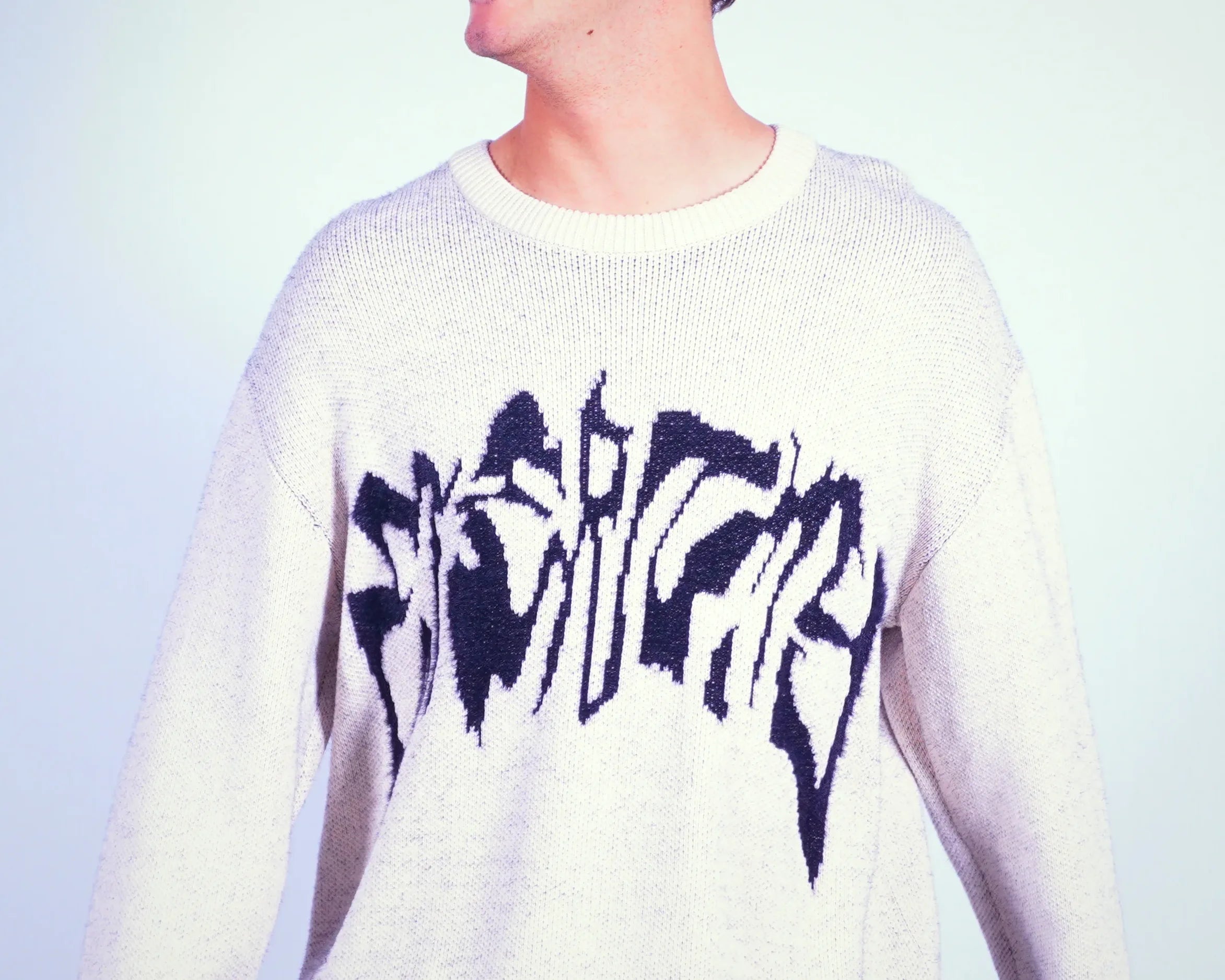 Weekday Beige Sweater L