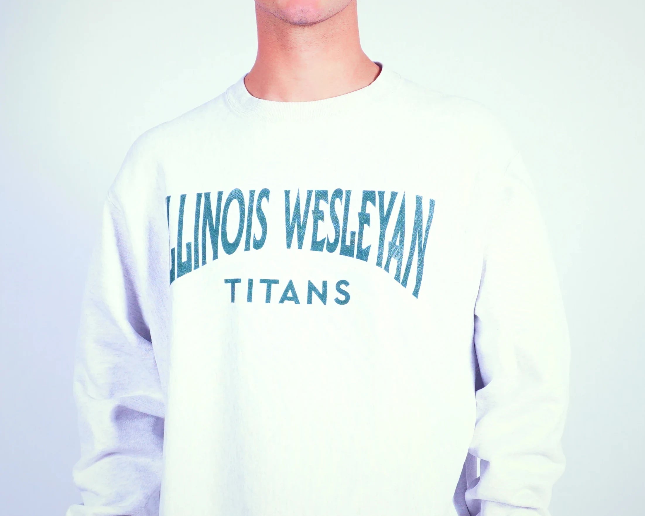 Champion White Sweatshirt L