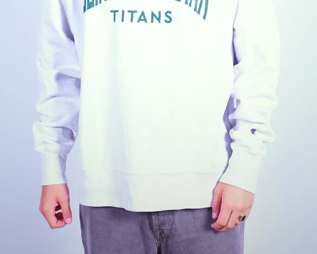 Champion White Sweatshirt L