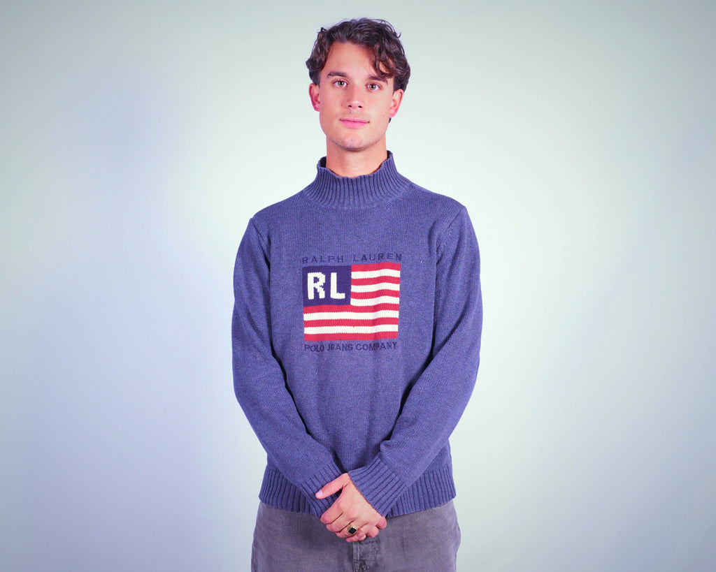 Ralph Lauren Blue Sweater M