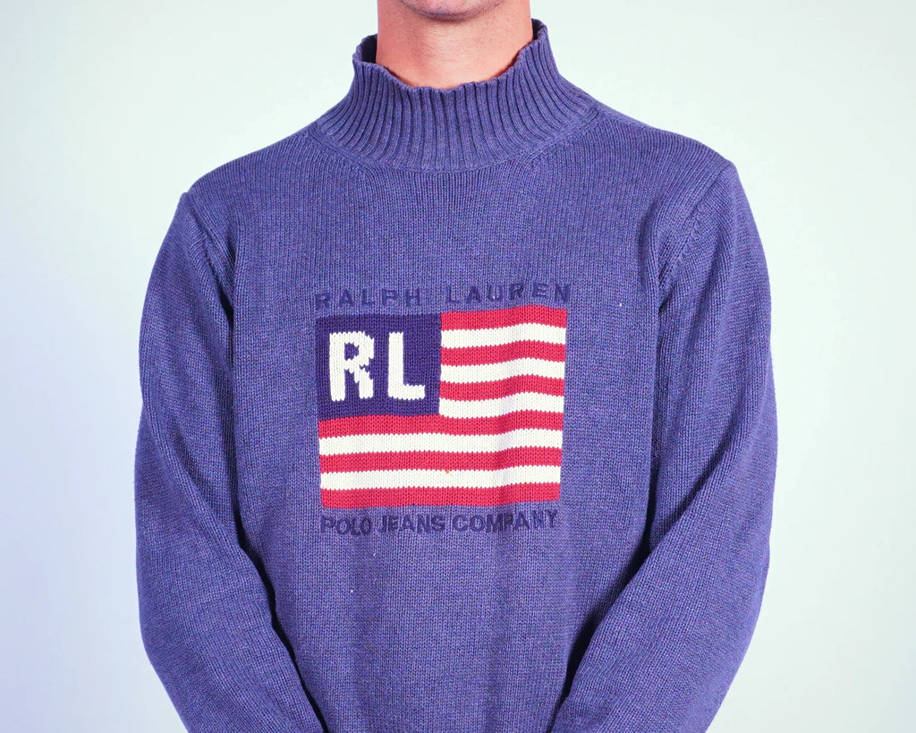 Ralph Lauren Blue Sweater M