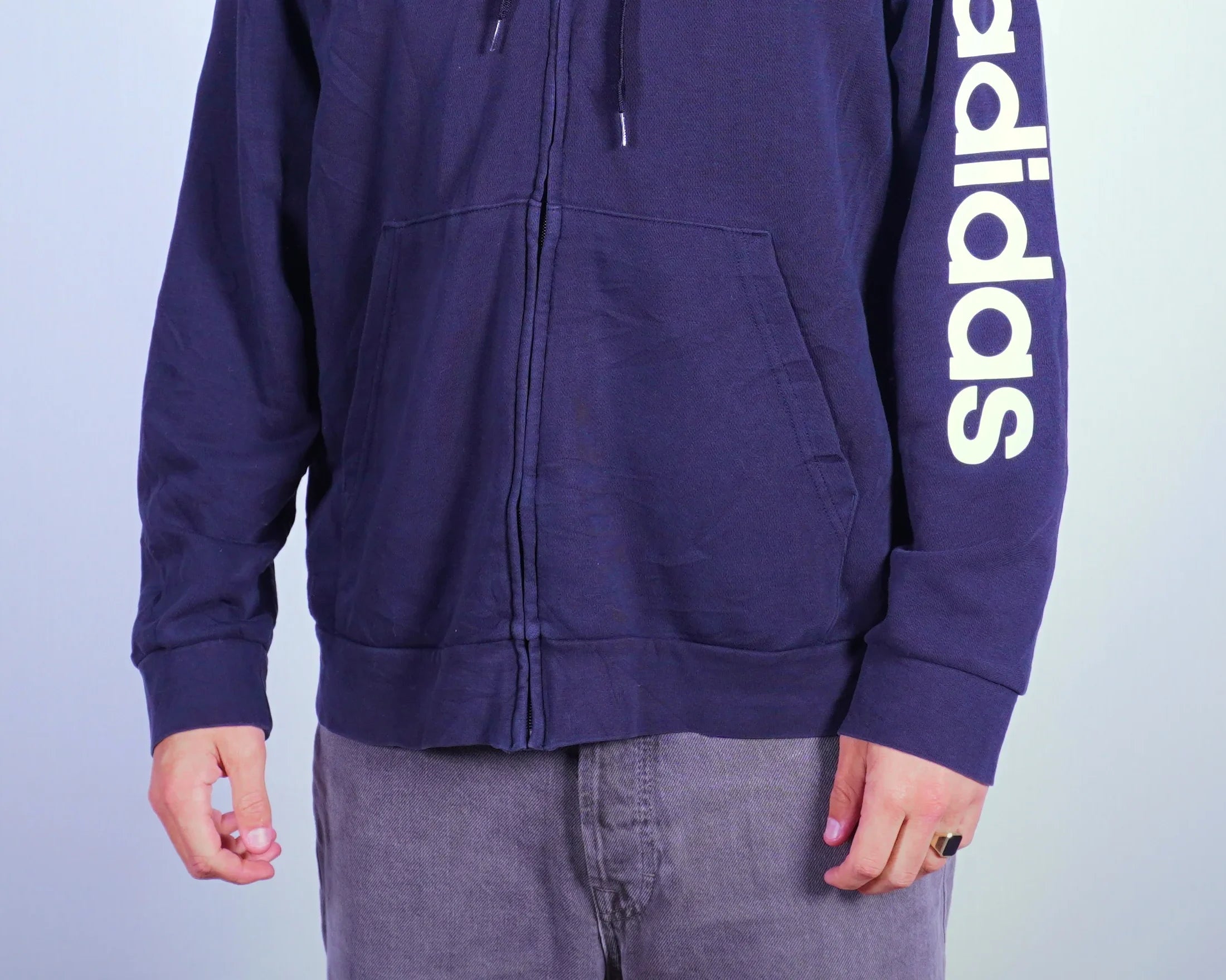 Adidas Black Hoodie M