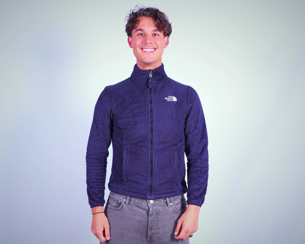 The North Face Navy Fleece Jacket XS
