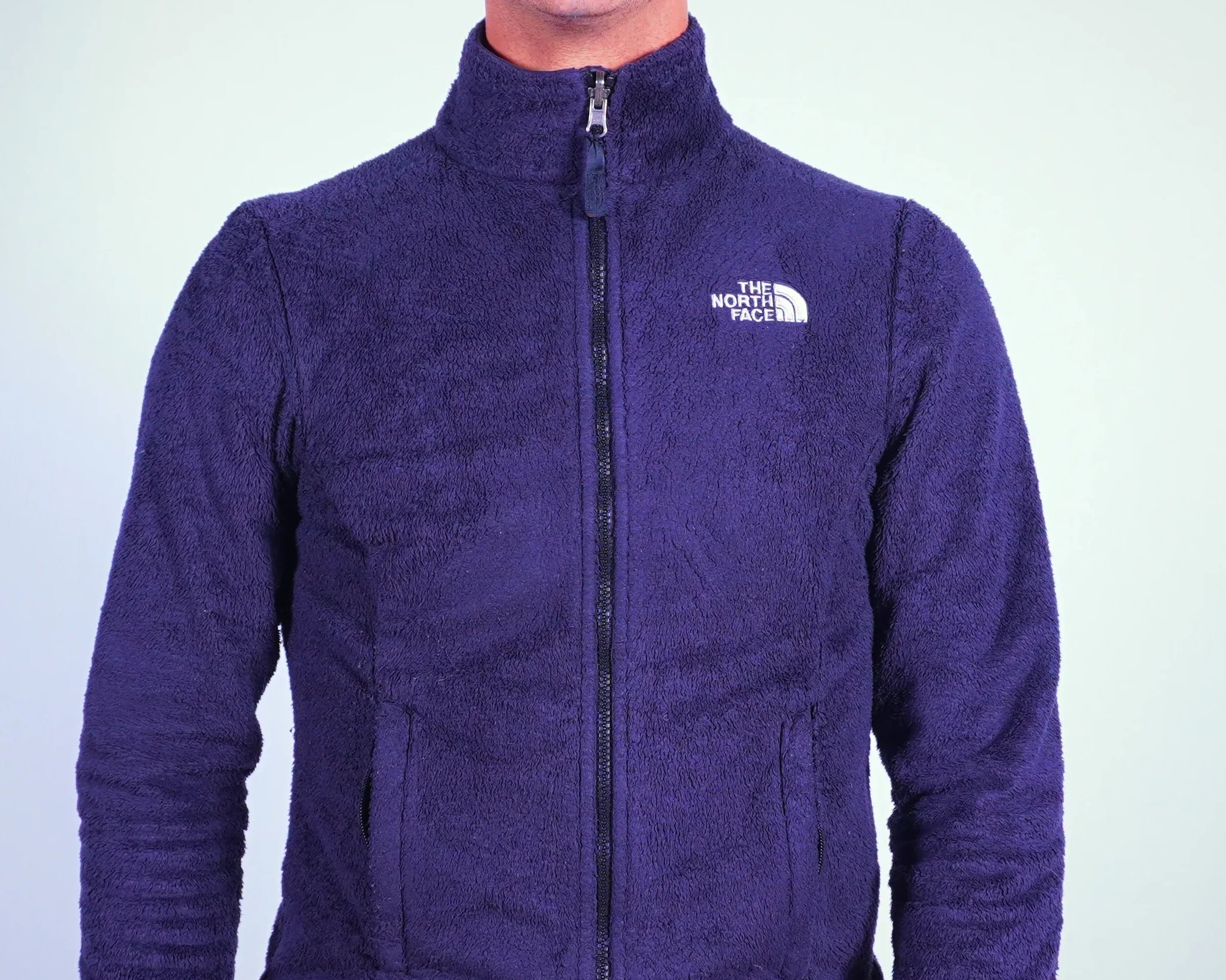 The North Face Navy Fleece Jacket XS