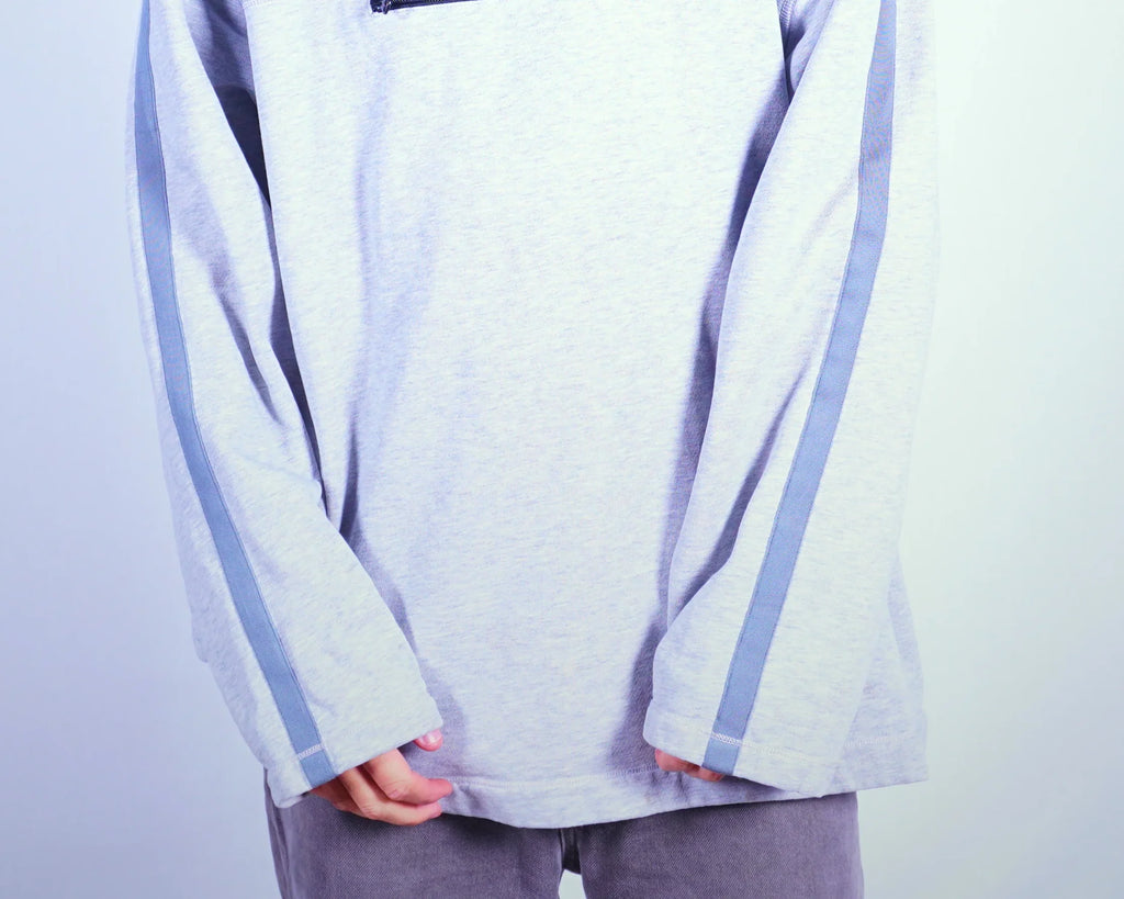 Nautica Grey Pullover Sweatshirt M