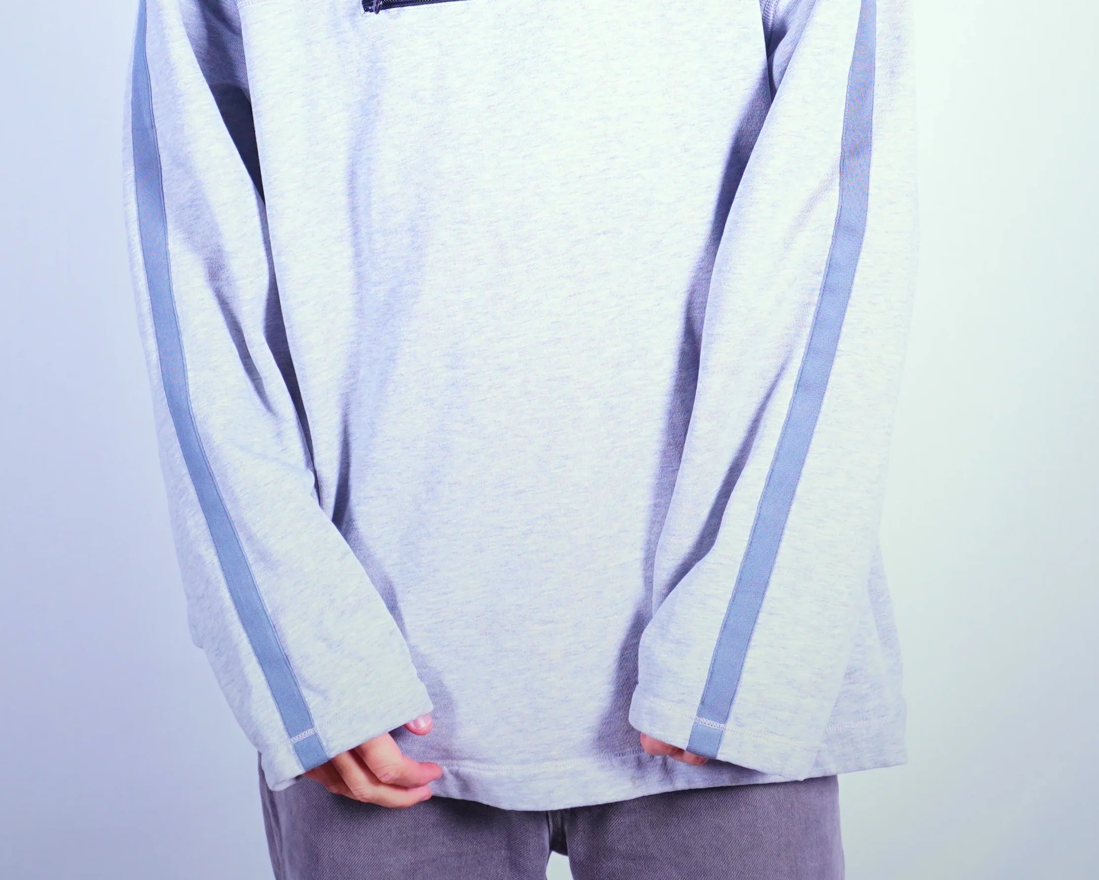 Nautica Grey Pullover Sweatshirt M