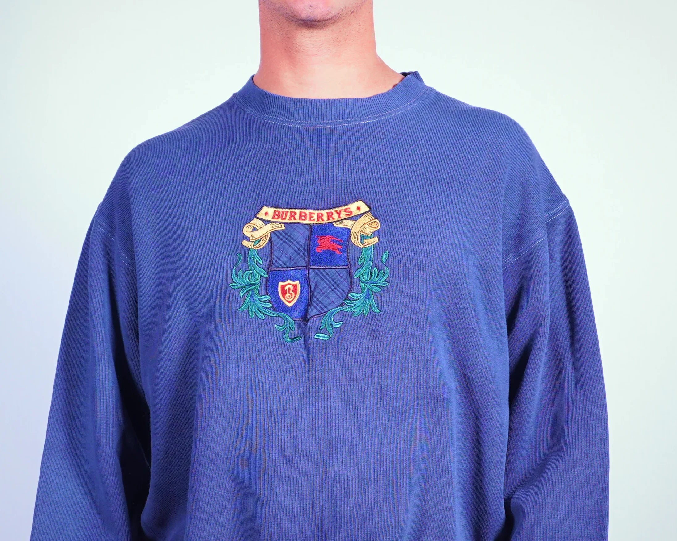 Burberry Blue Sweatshirt S