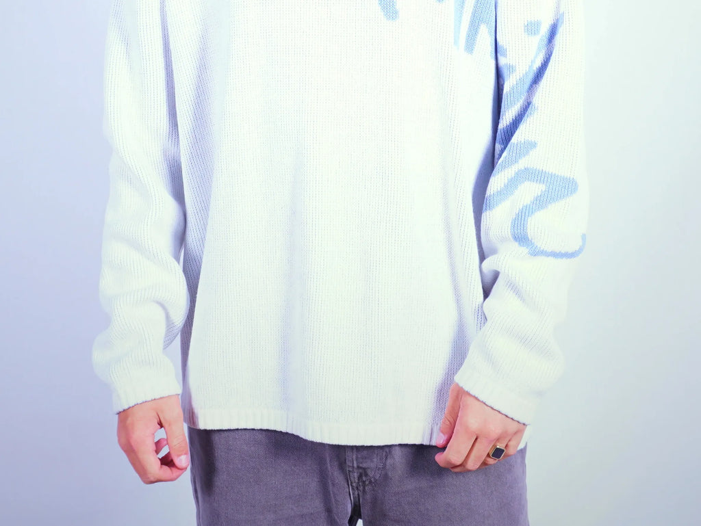 Quicksilver White Sweater L