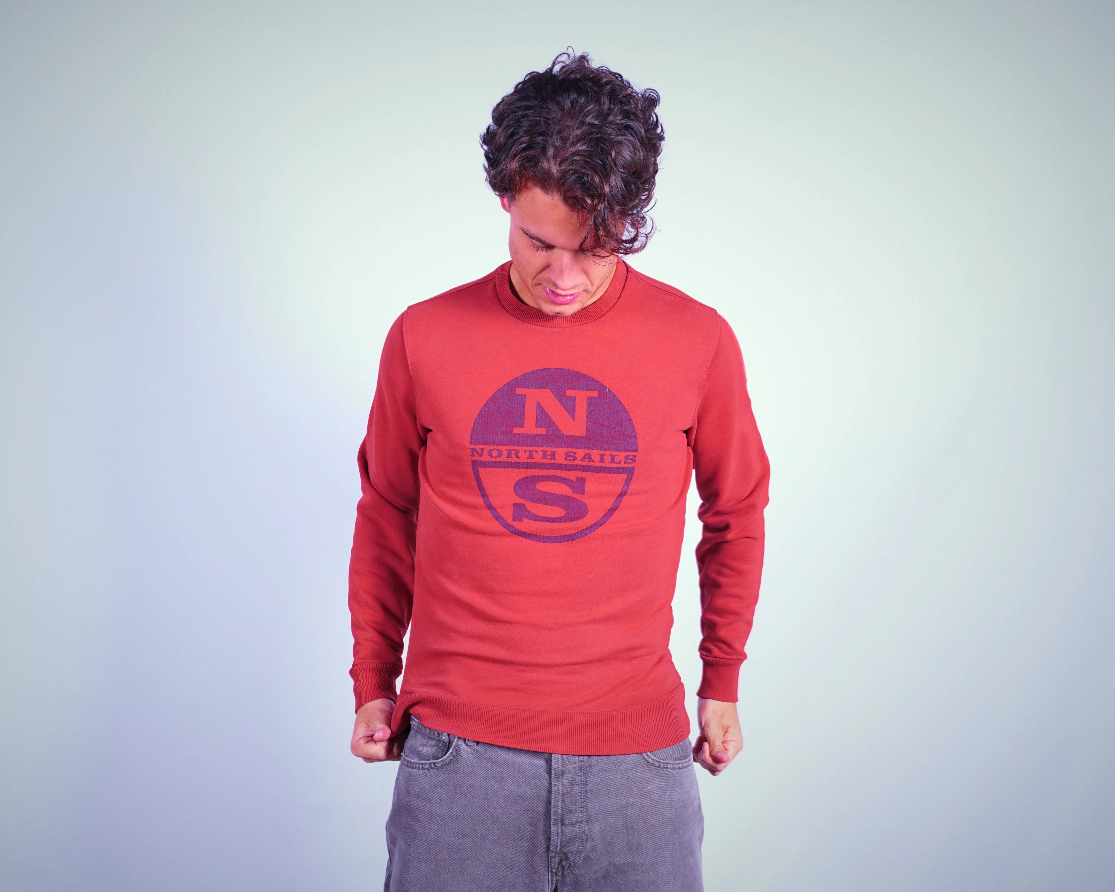North Sails Red Sweatshirt S