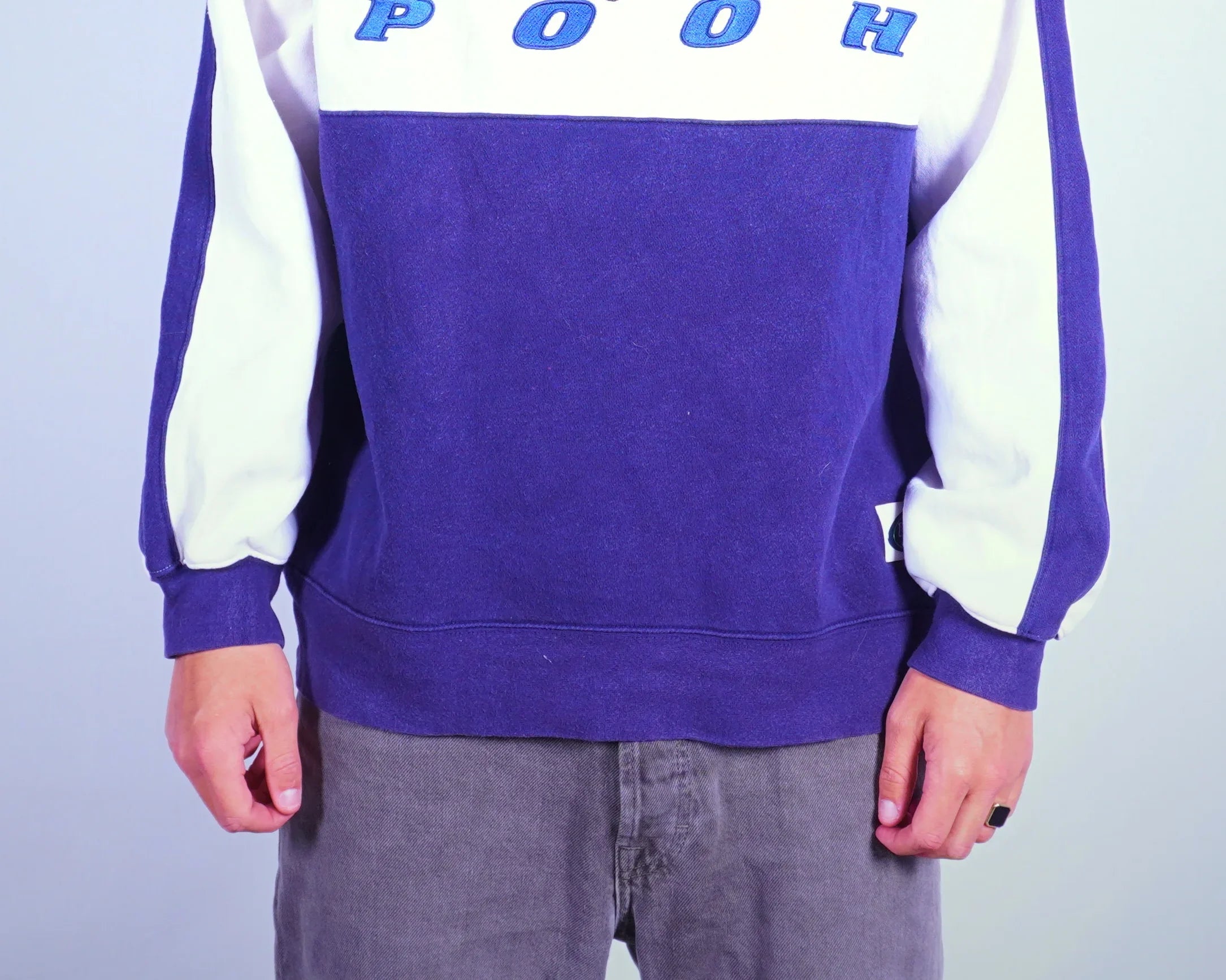 Disney Blue Crewneck Sweatshirt M