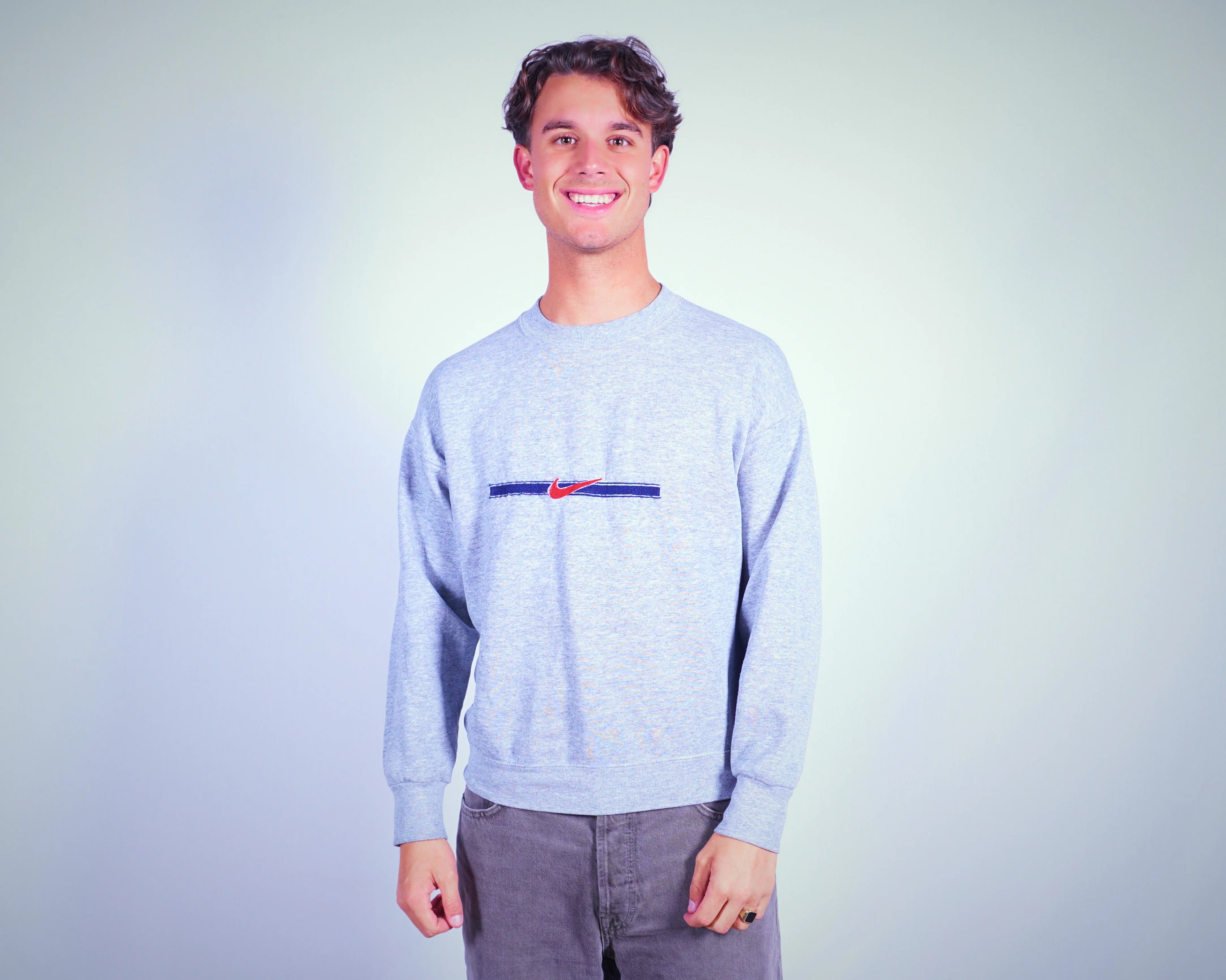 Nike Grey Sweatshirt S