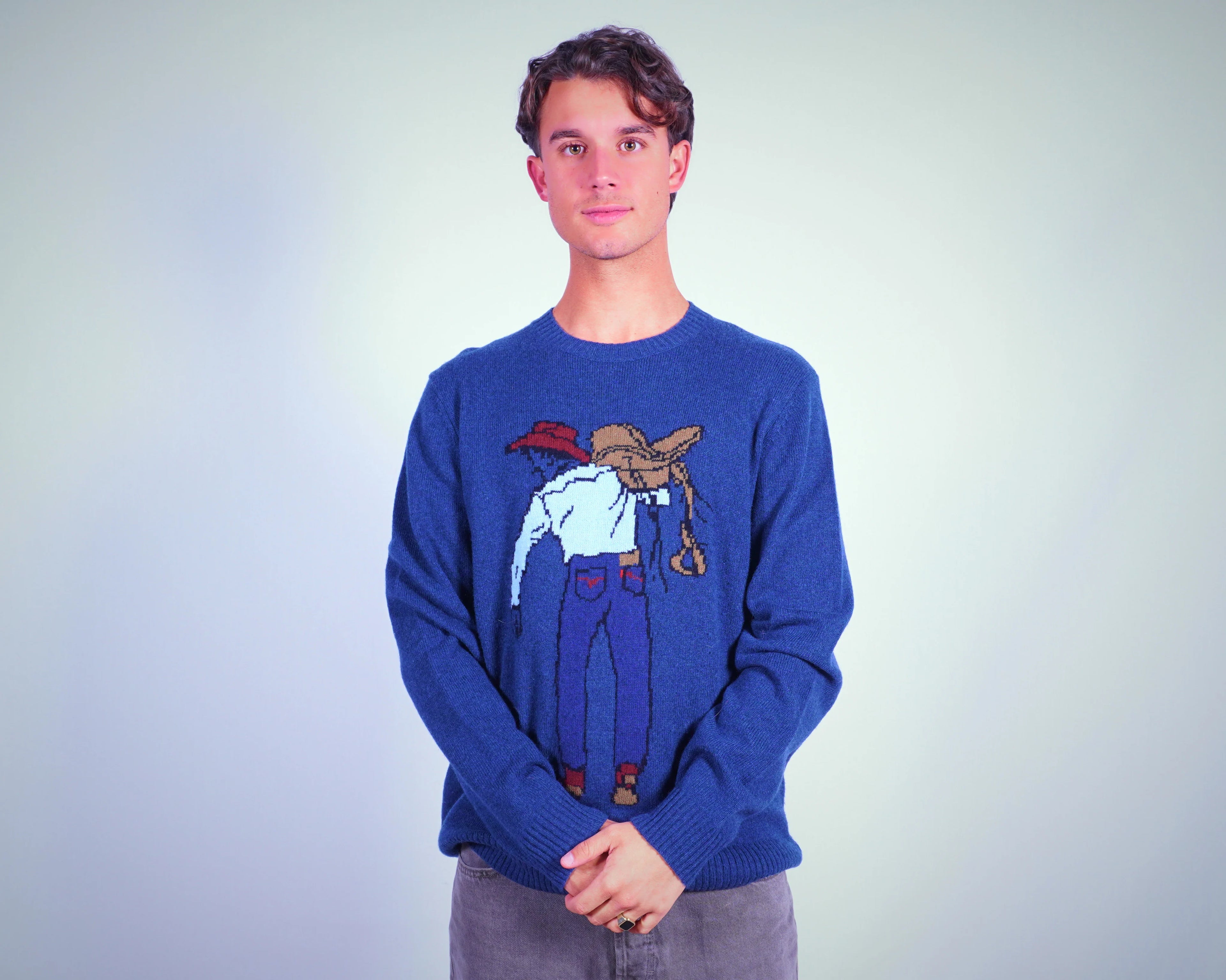 Levi's Blue Sweater L