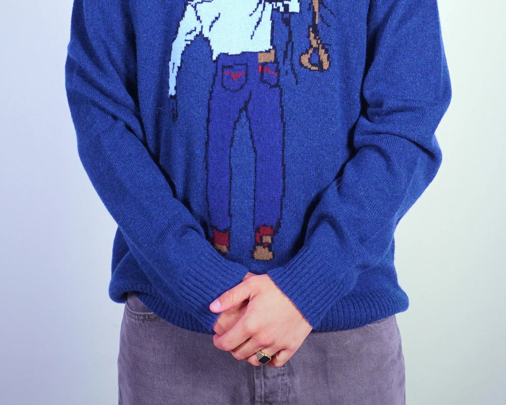 Levi's Blue Sweater L