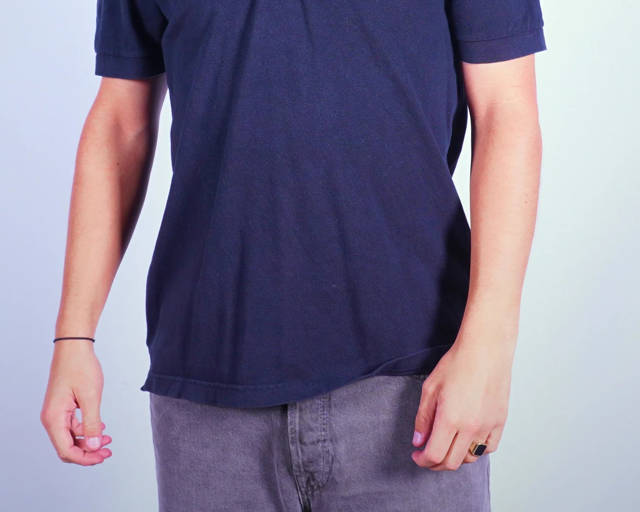 Lacoste Navy Polo Shirt M