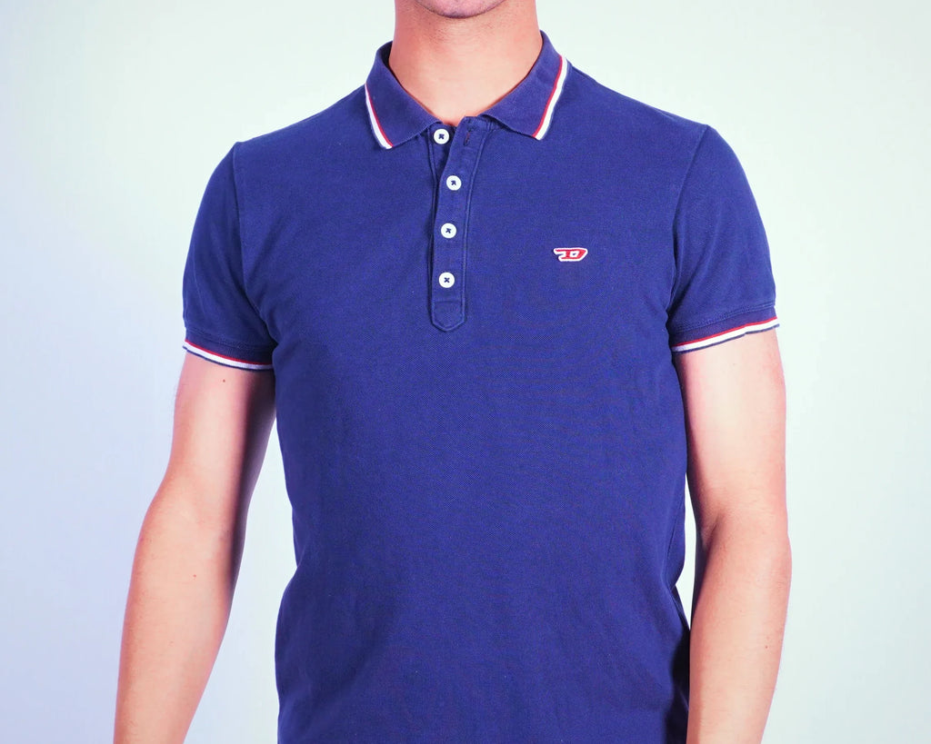 Diesel Blue Polo Shirt S