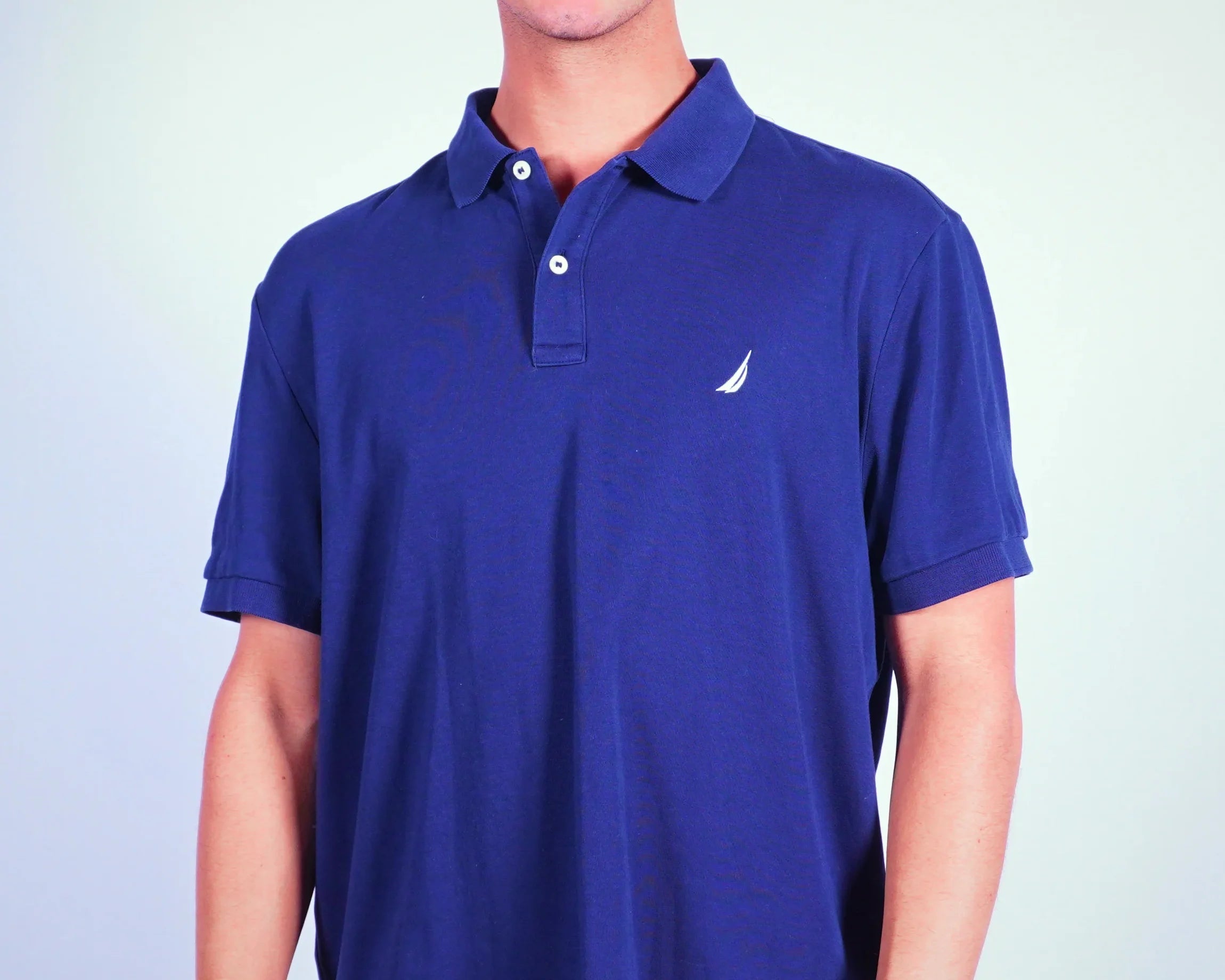 Nautica Navy Polo Shirt M