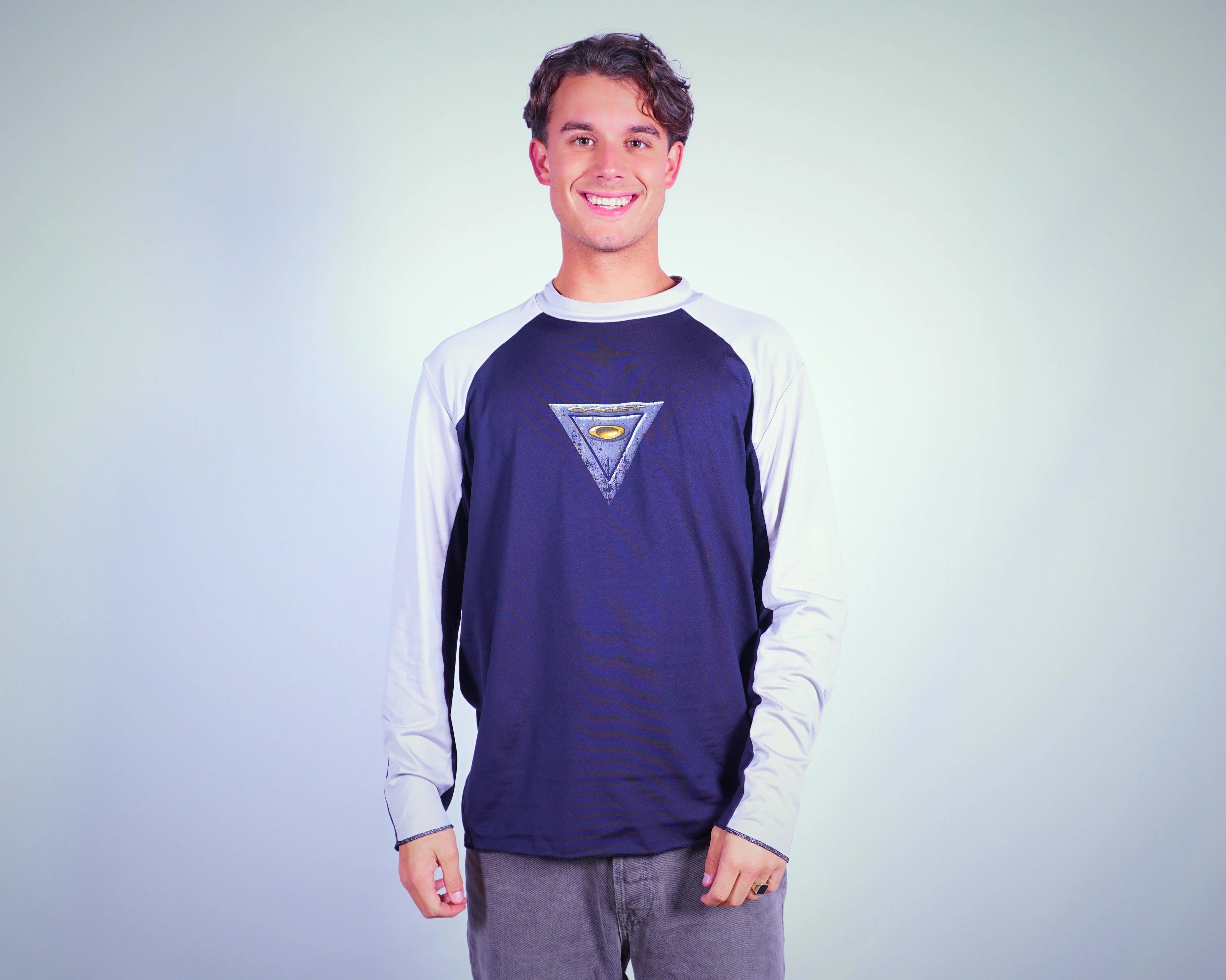 Oakley Navy Long Sleeve M