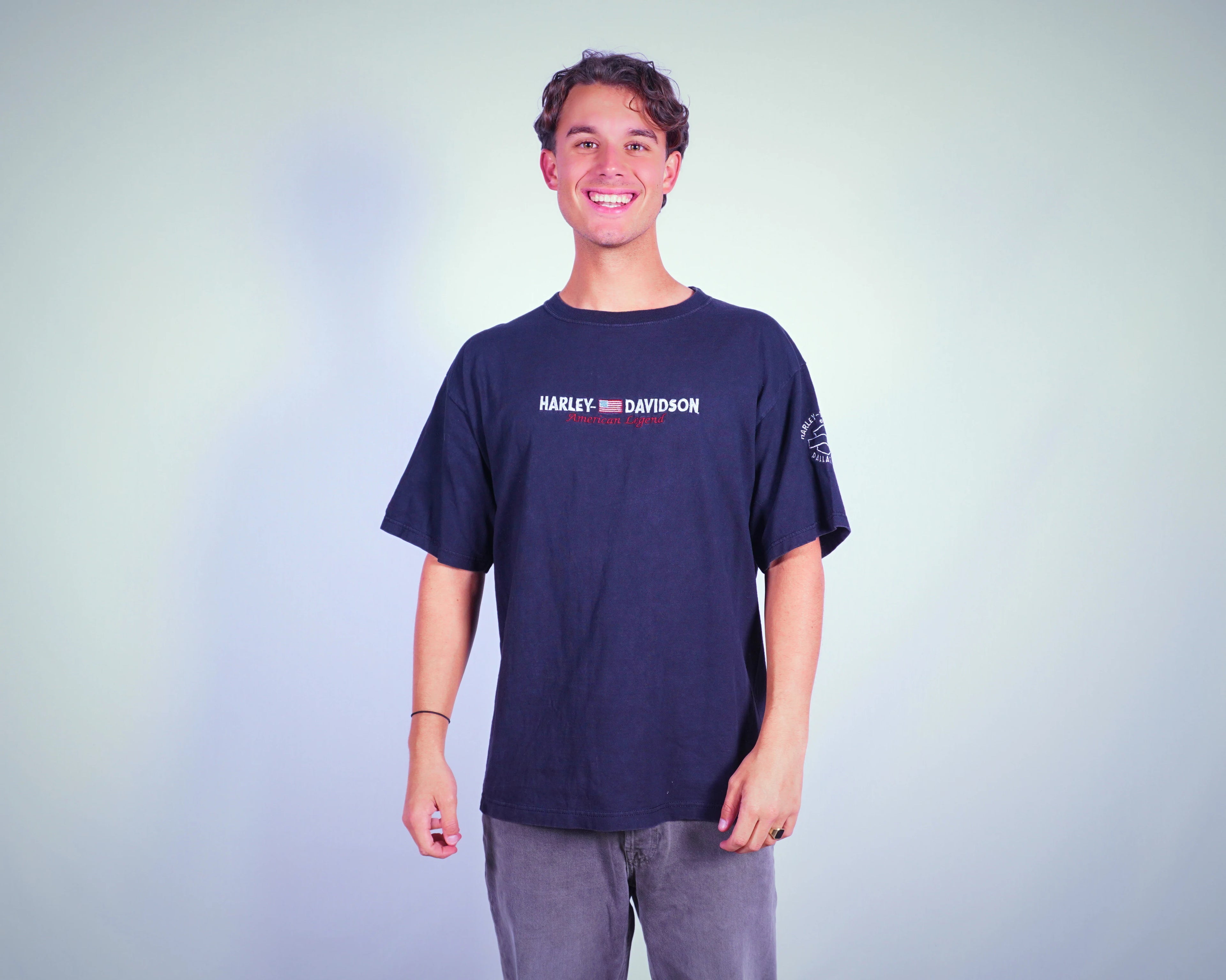 Harley-davidson Black T-shirt M