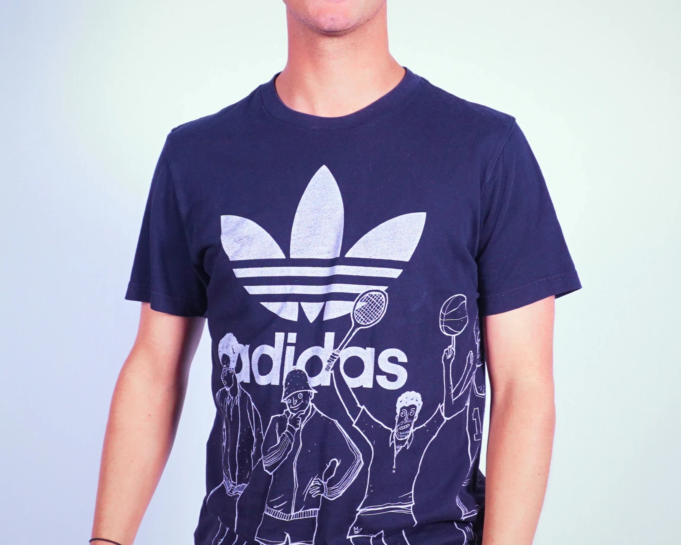 Adidas Black T-shirt S