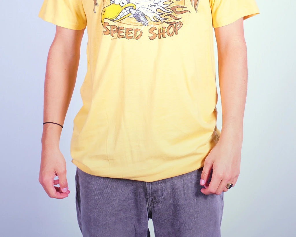 Harley-davidson Yellow T-shirt L