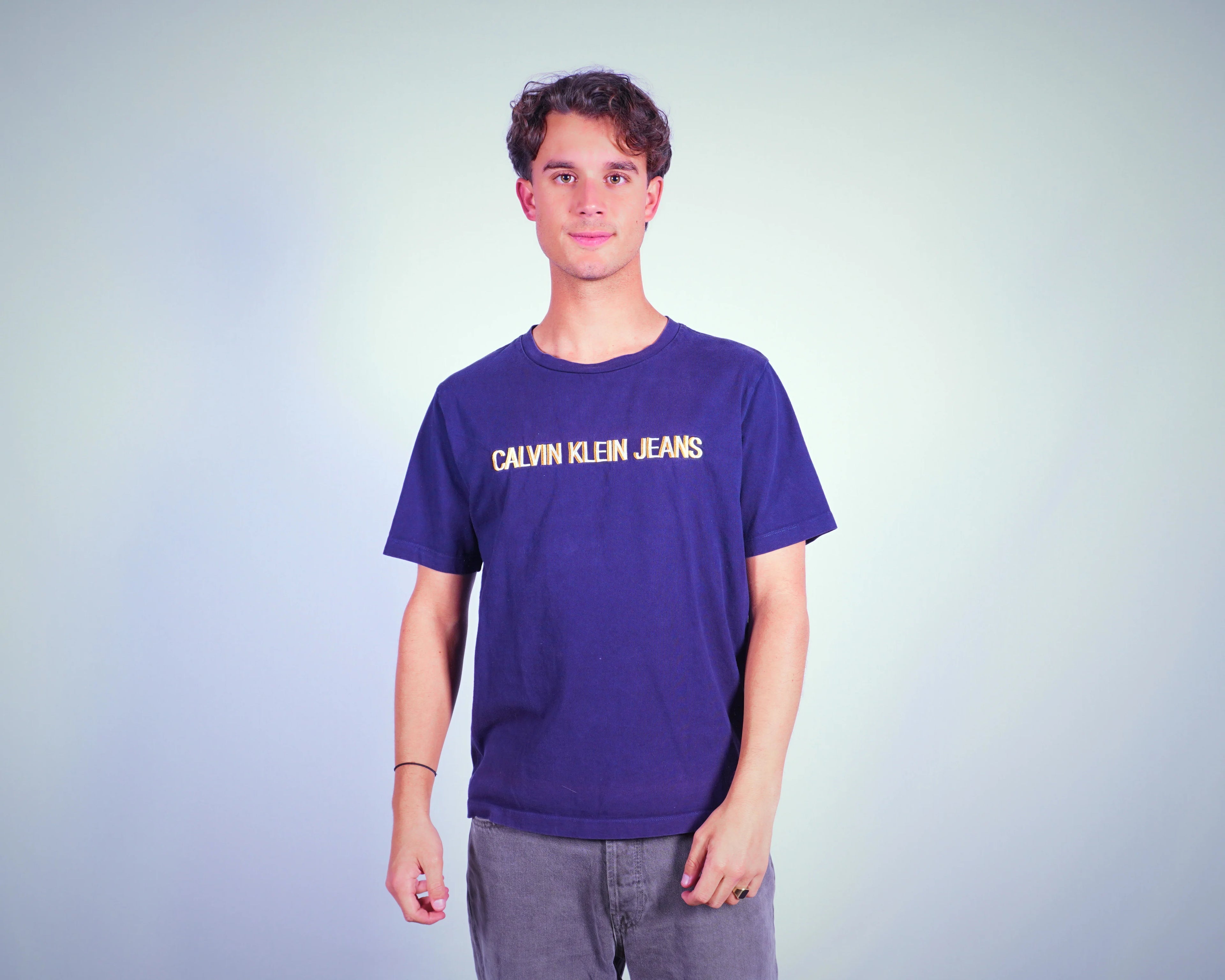 Calvin Klein Jeans Blue T-shirt S