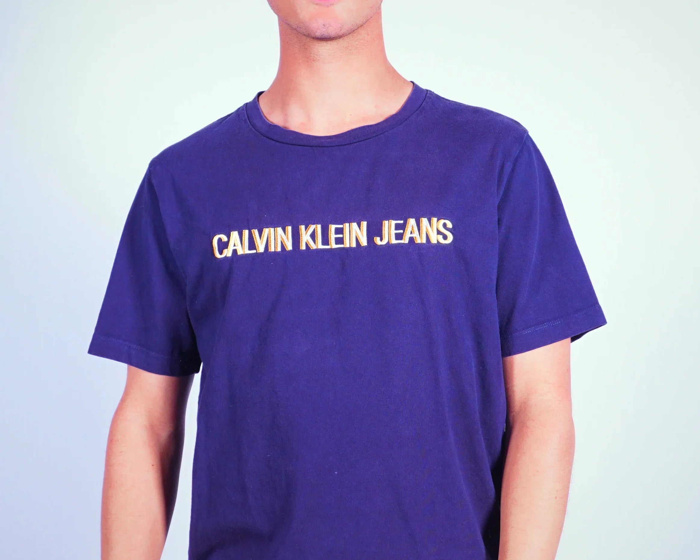 Calvin Klein Jeans Blue T-shirt S