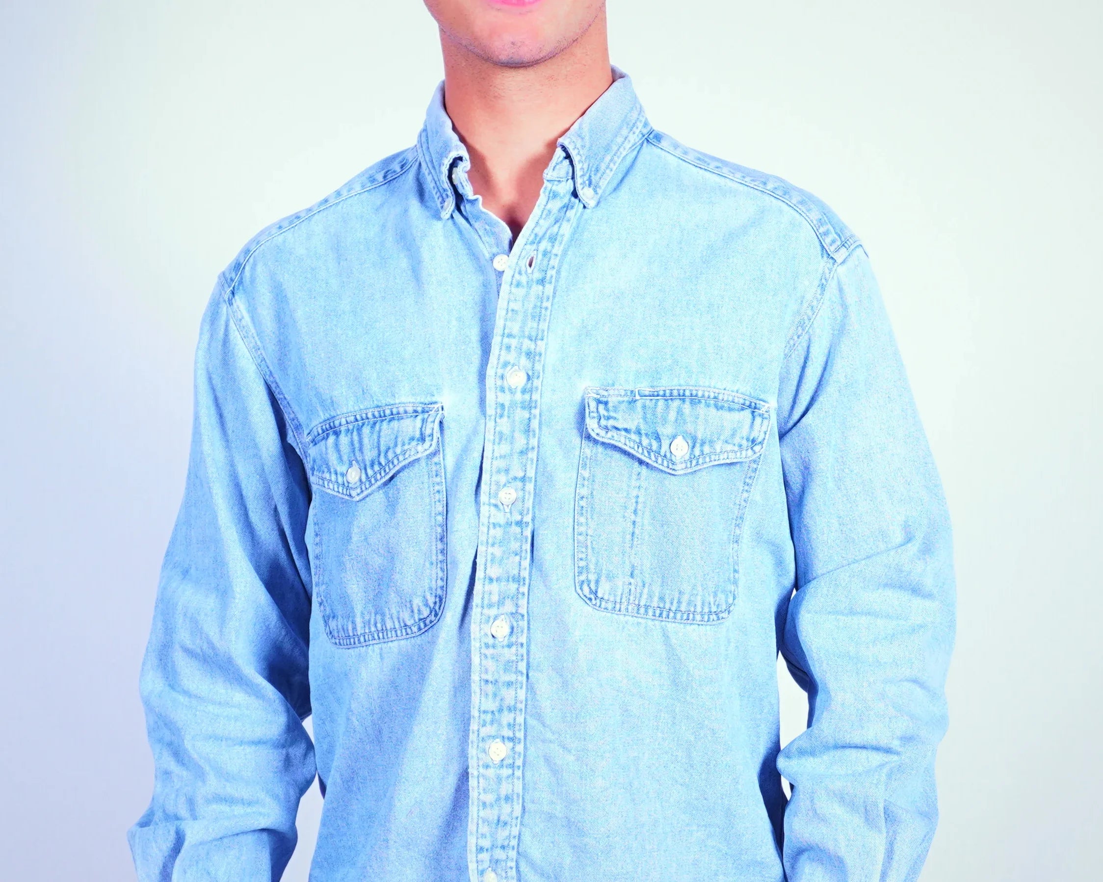 Gap Blue Shirt M