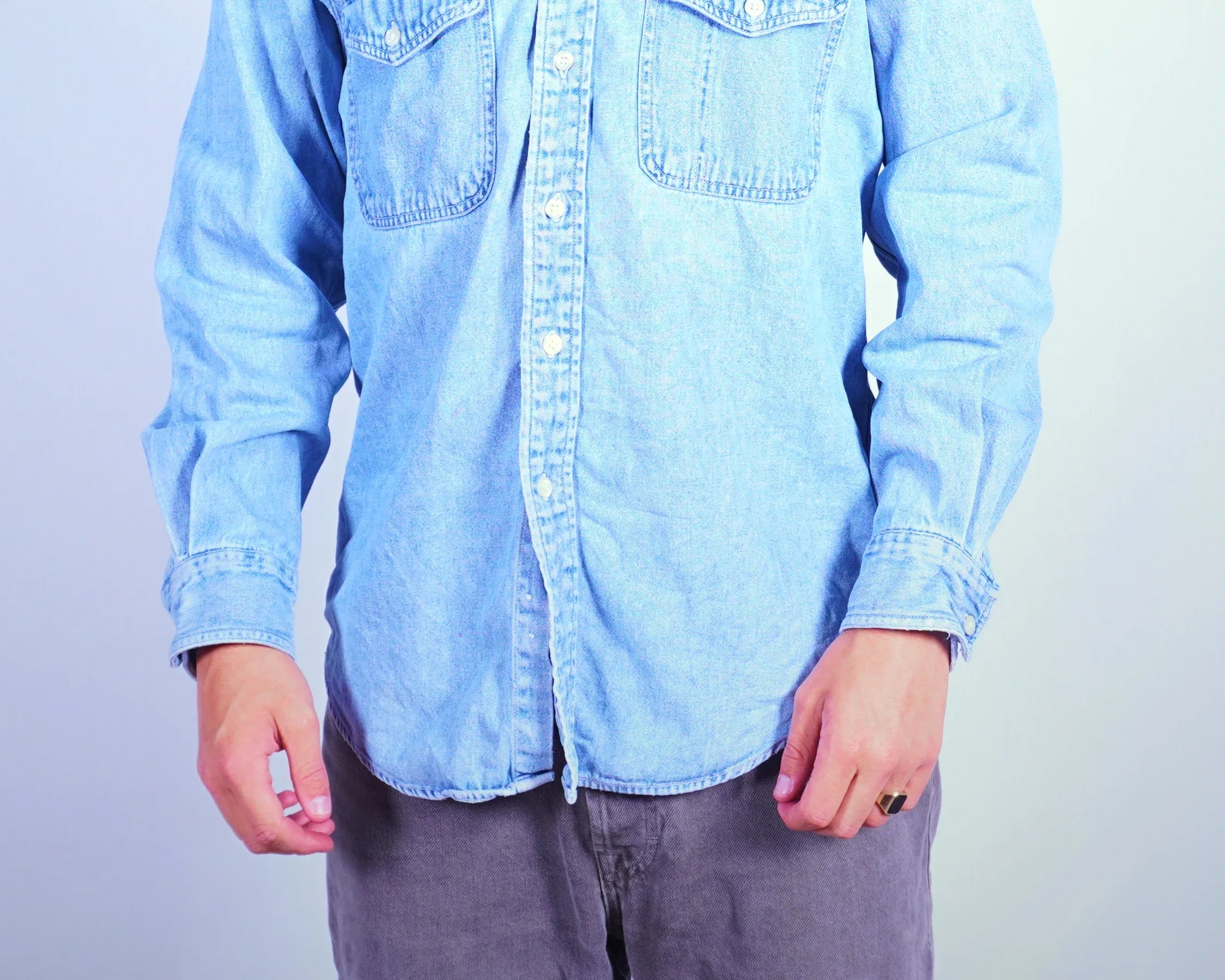 Gap Blue Shirt M