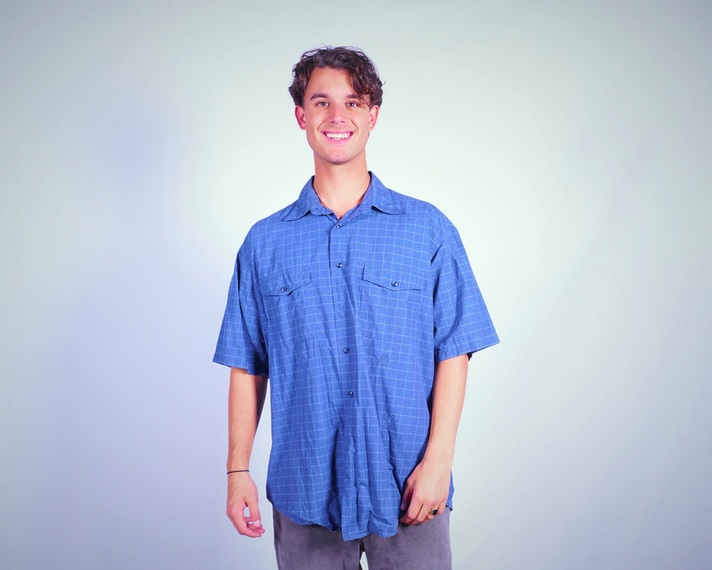 Ralph Lauren Blue Short-sleeve Shirt L