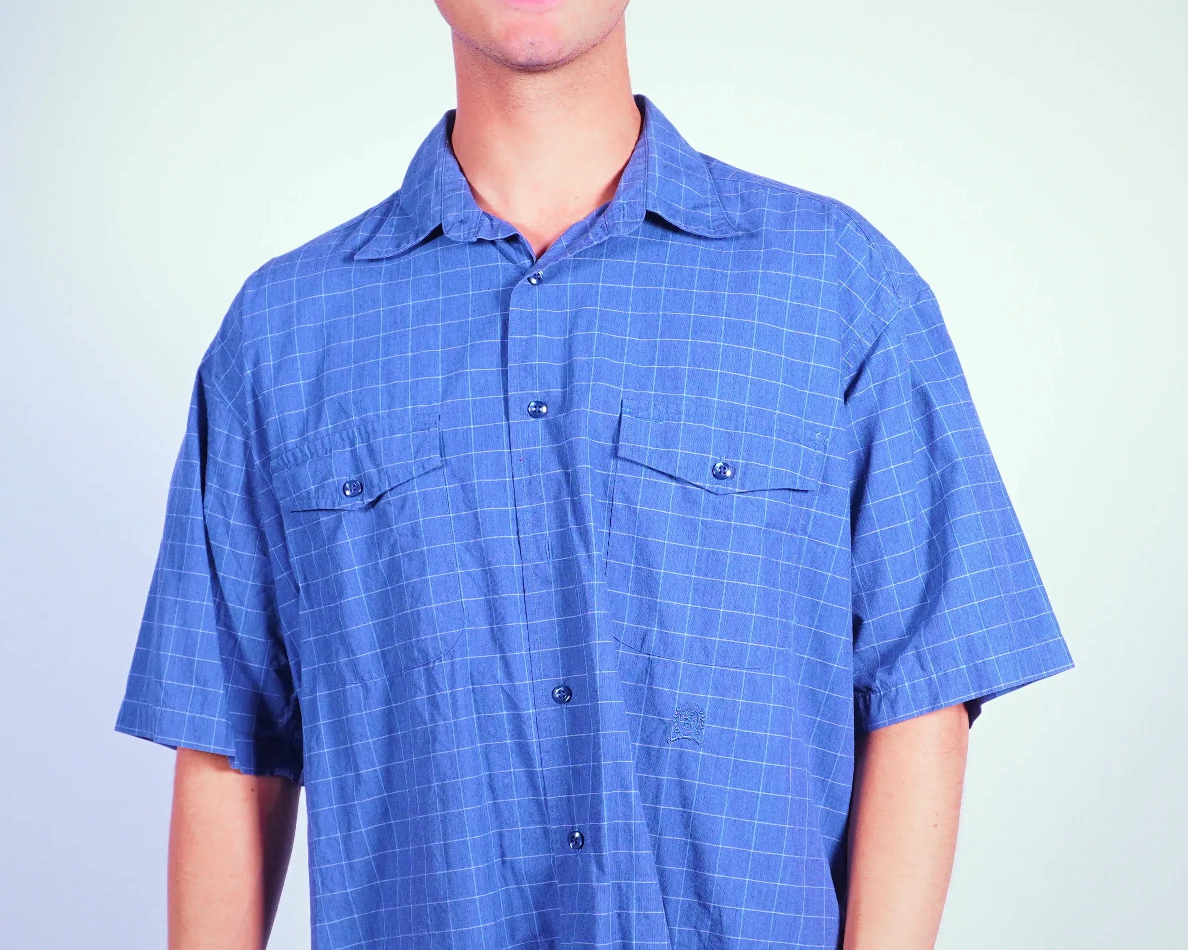 Ralph Lauren Blue Short-sleeve Shirt L