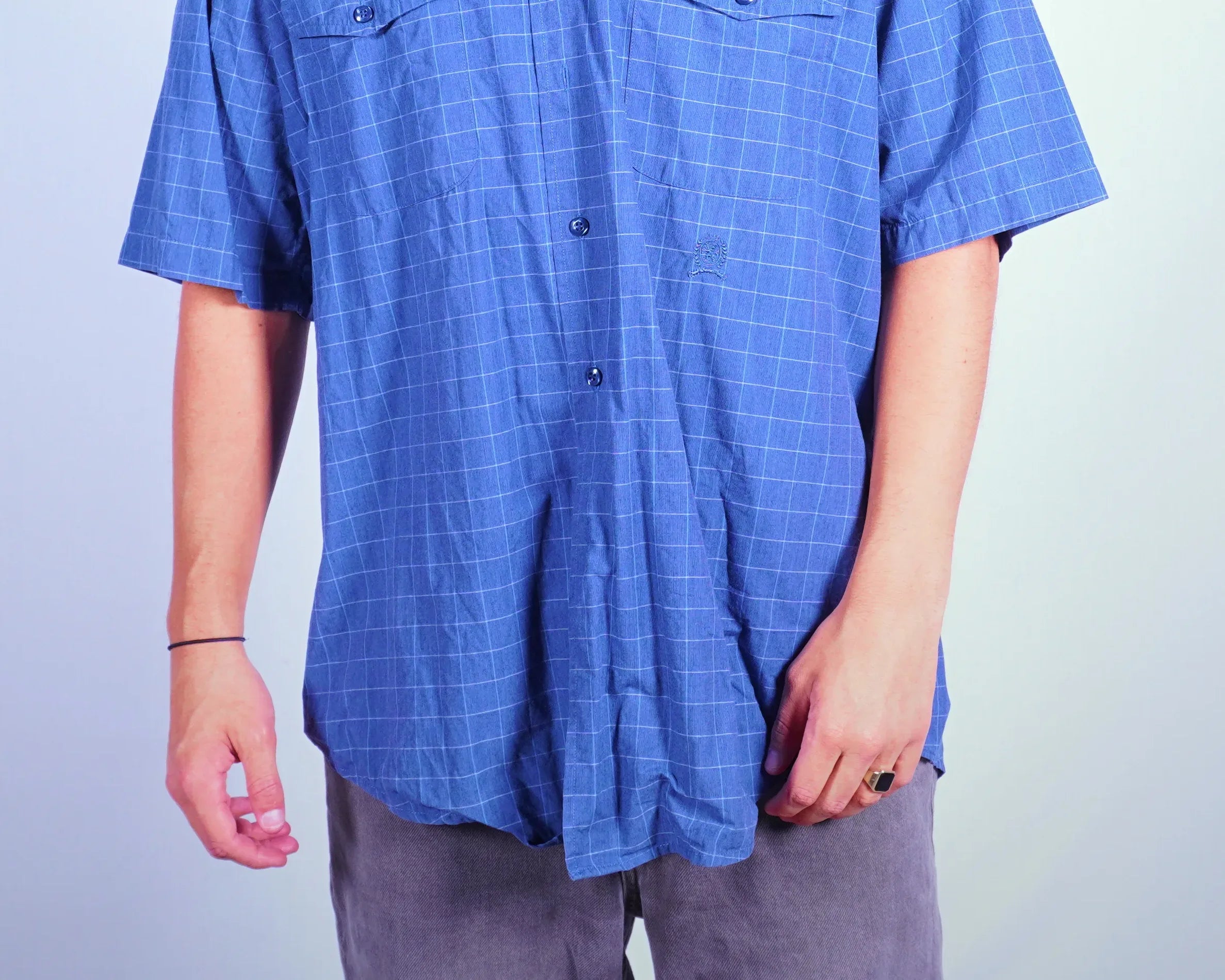 Ralph Lauren Blue Short-sleeve Shirt L