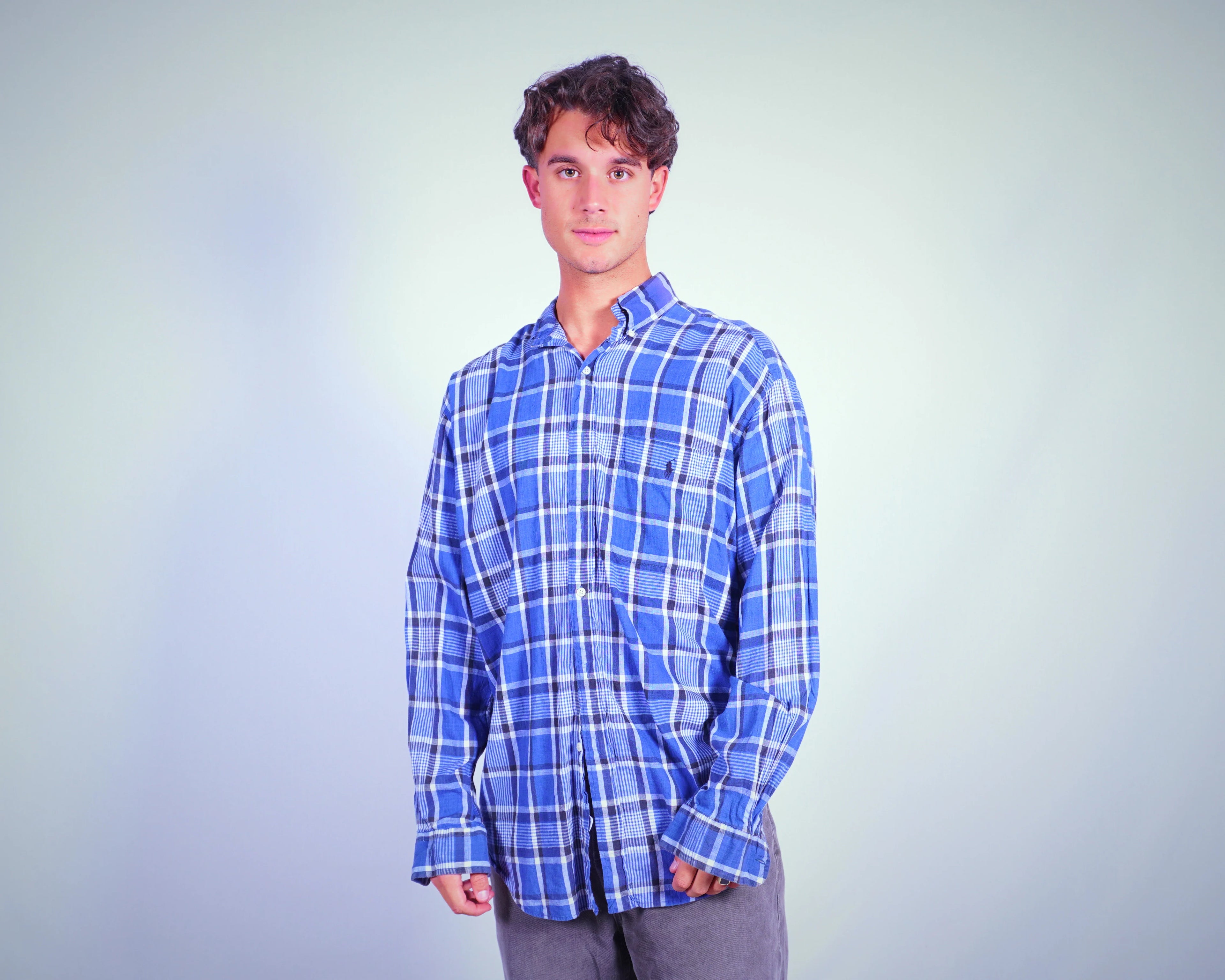 Ralph Lauren Blue Shirt L