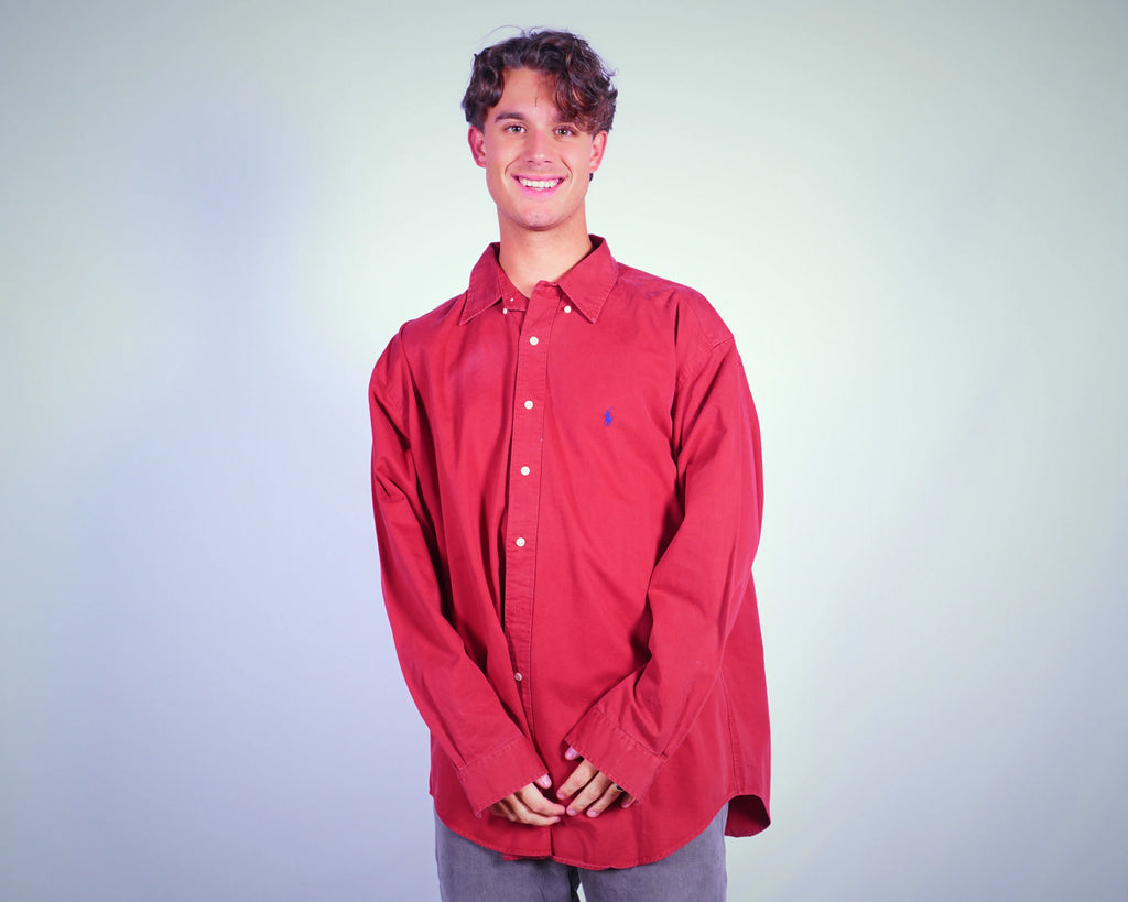 Ralph Lauren Red Shirt XL