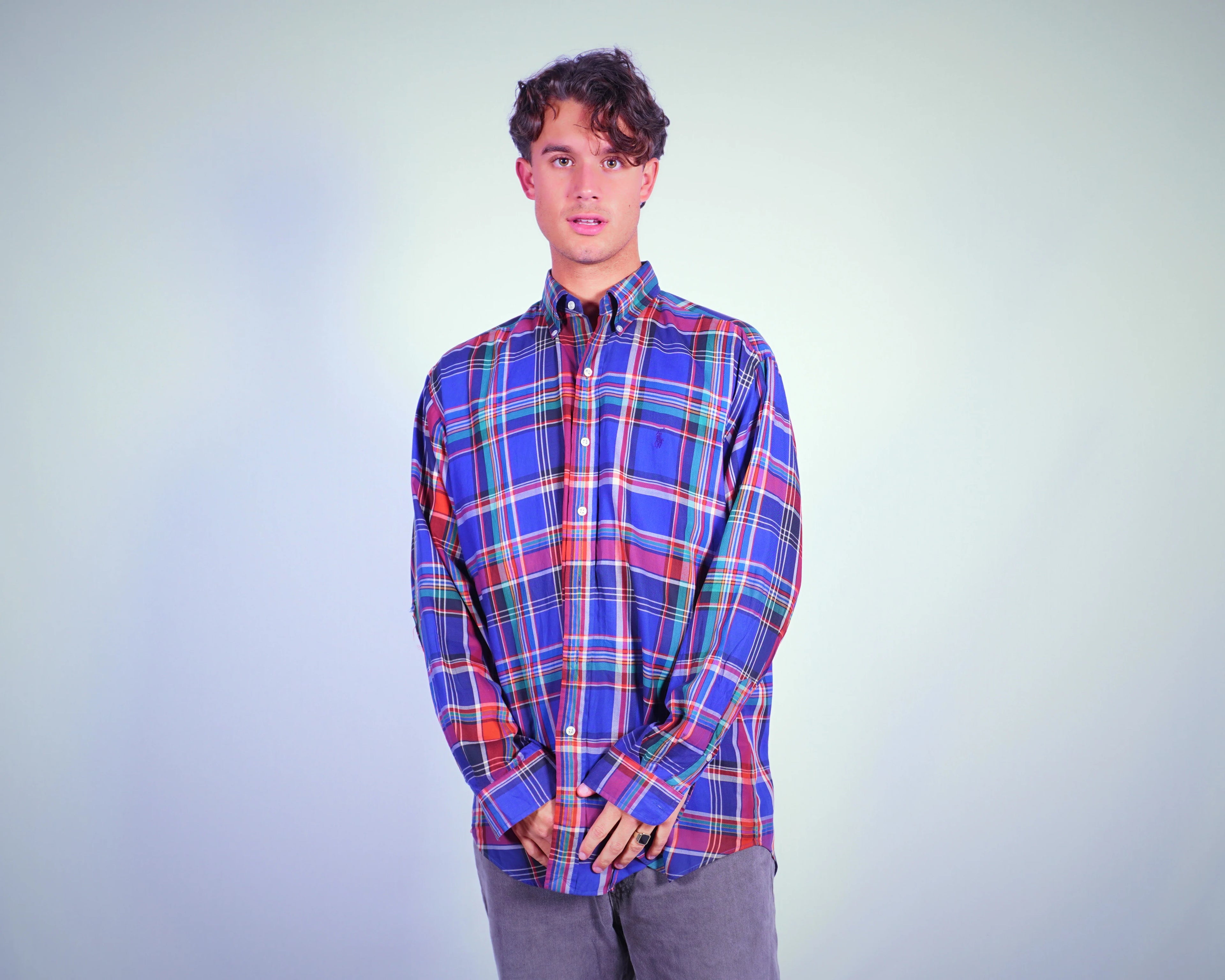 Ralph Lauren Blue Shirt L