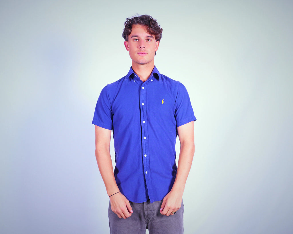 Ralph Lauren Blue Short-sleeve Shirt S