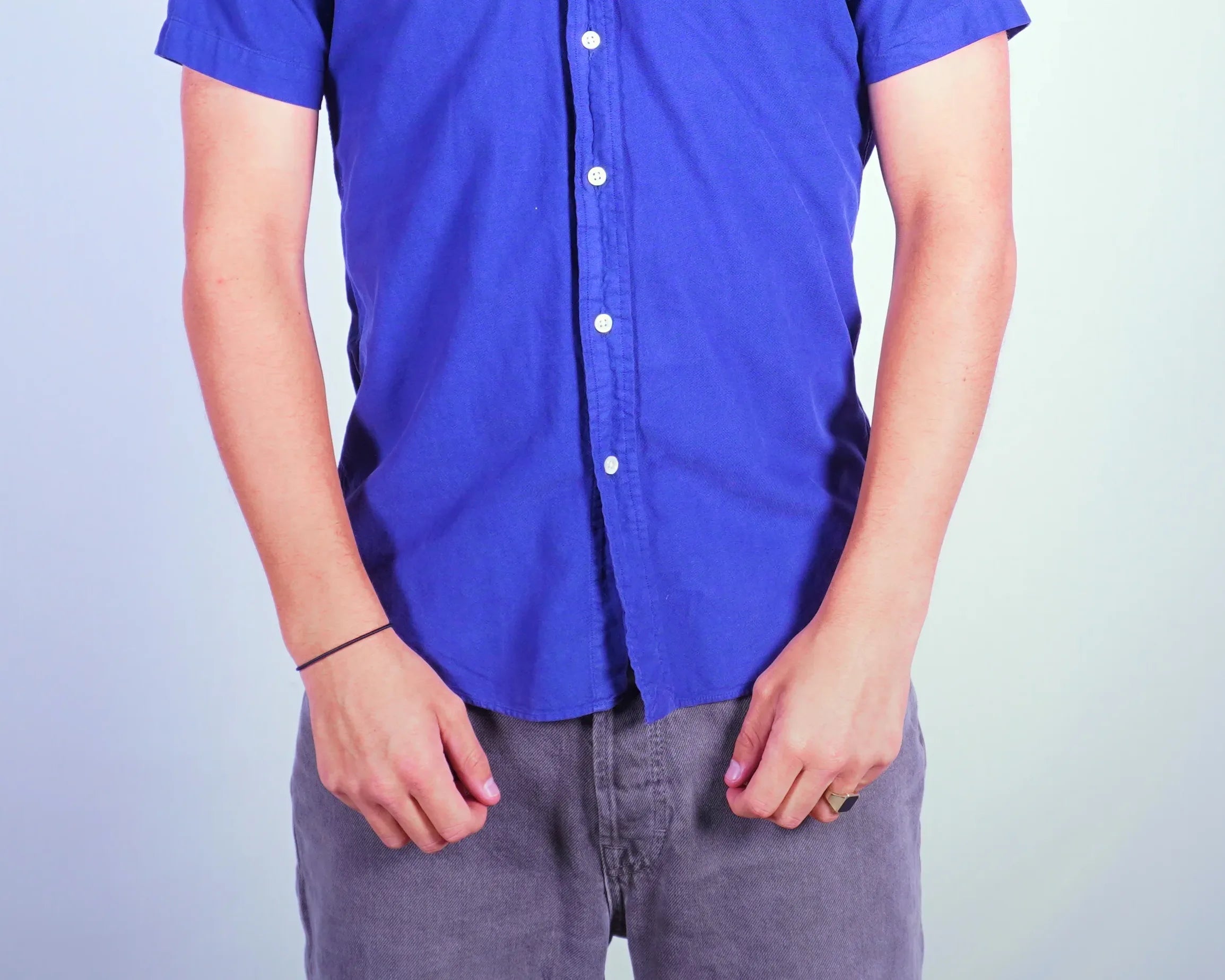 Ralph Lauren Blue Short-sleeve Shirt S