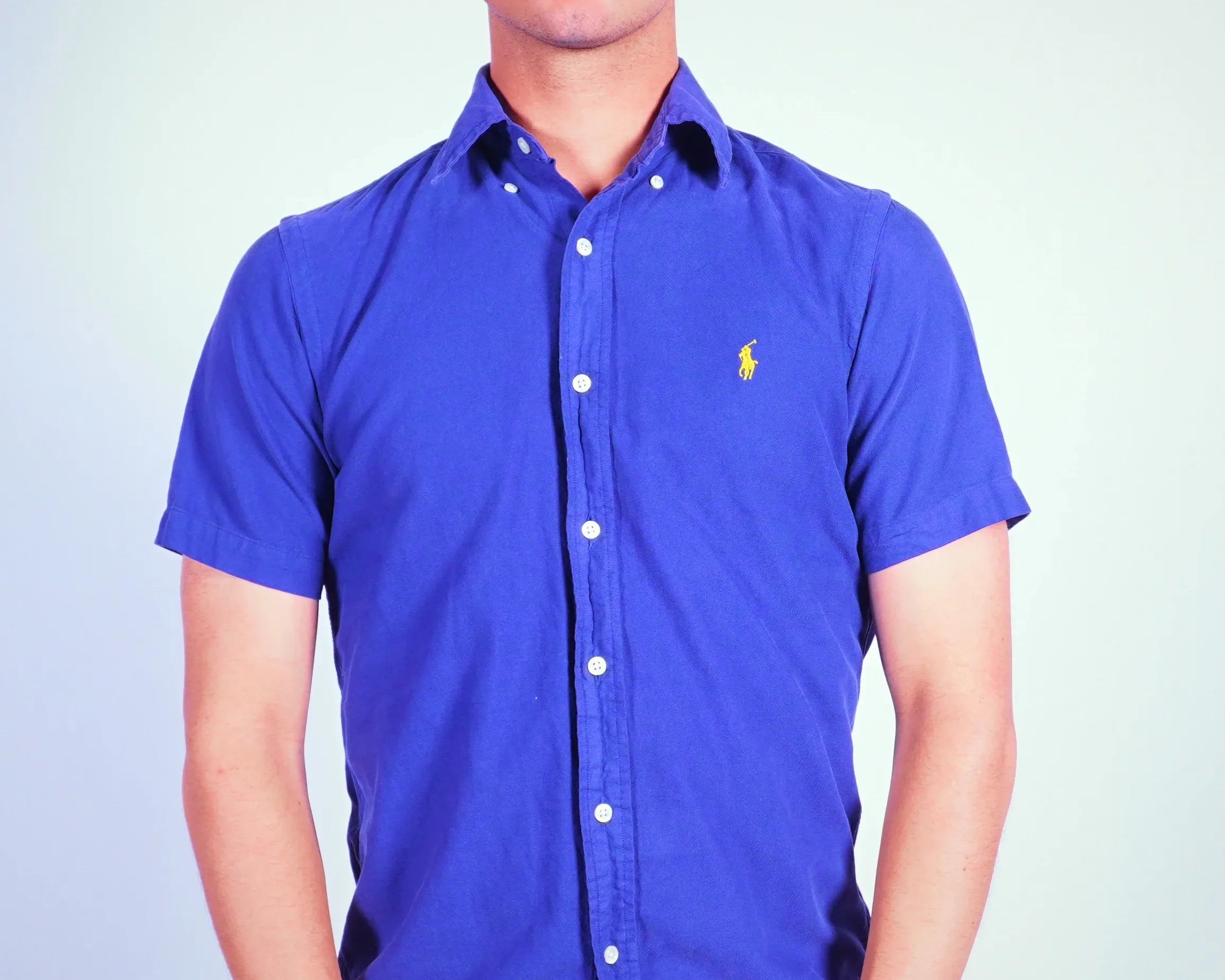 Ralph Lauren Blue Short-sleeve Shirt S