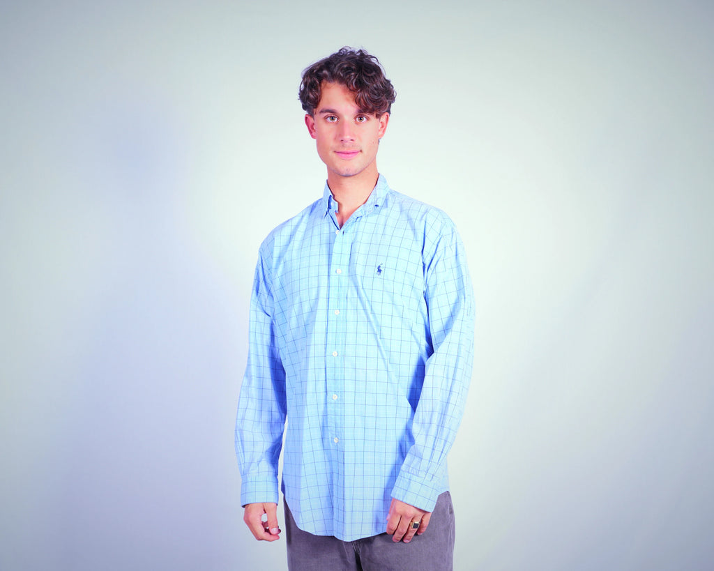 Ralph Lauren Blue Shirt L
