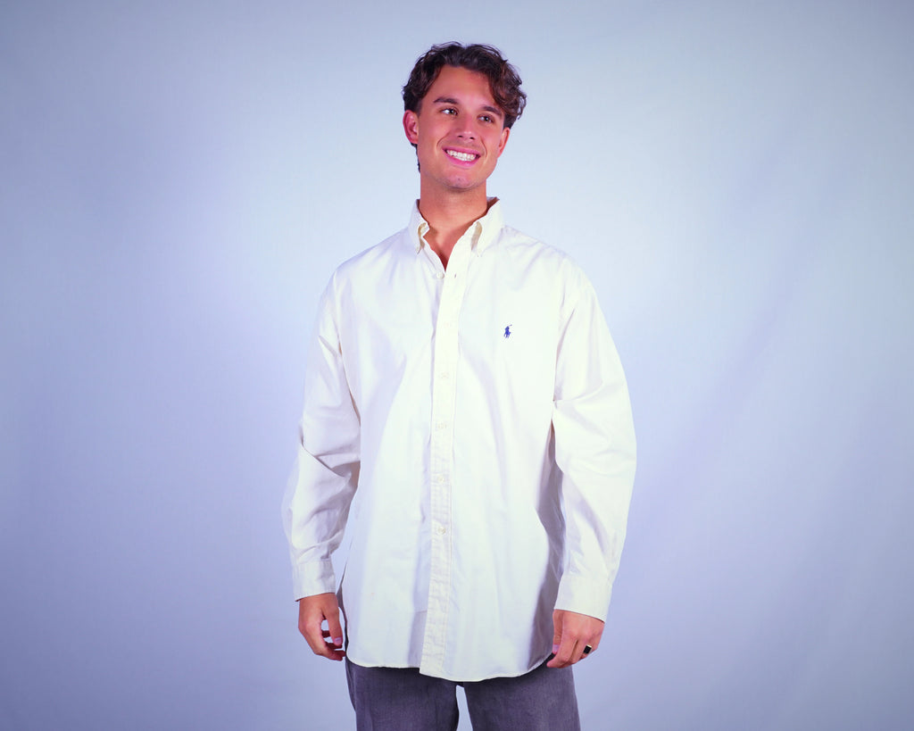 Ralph Lauren White Shirt M