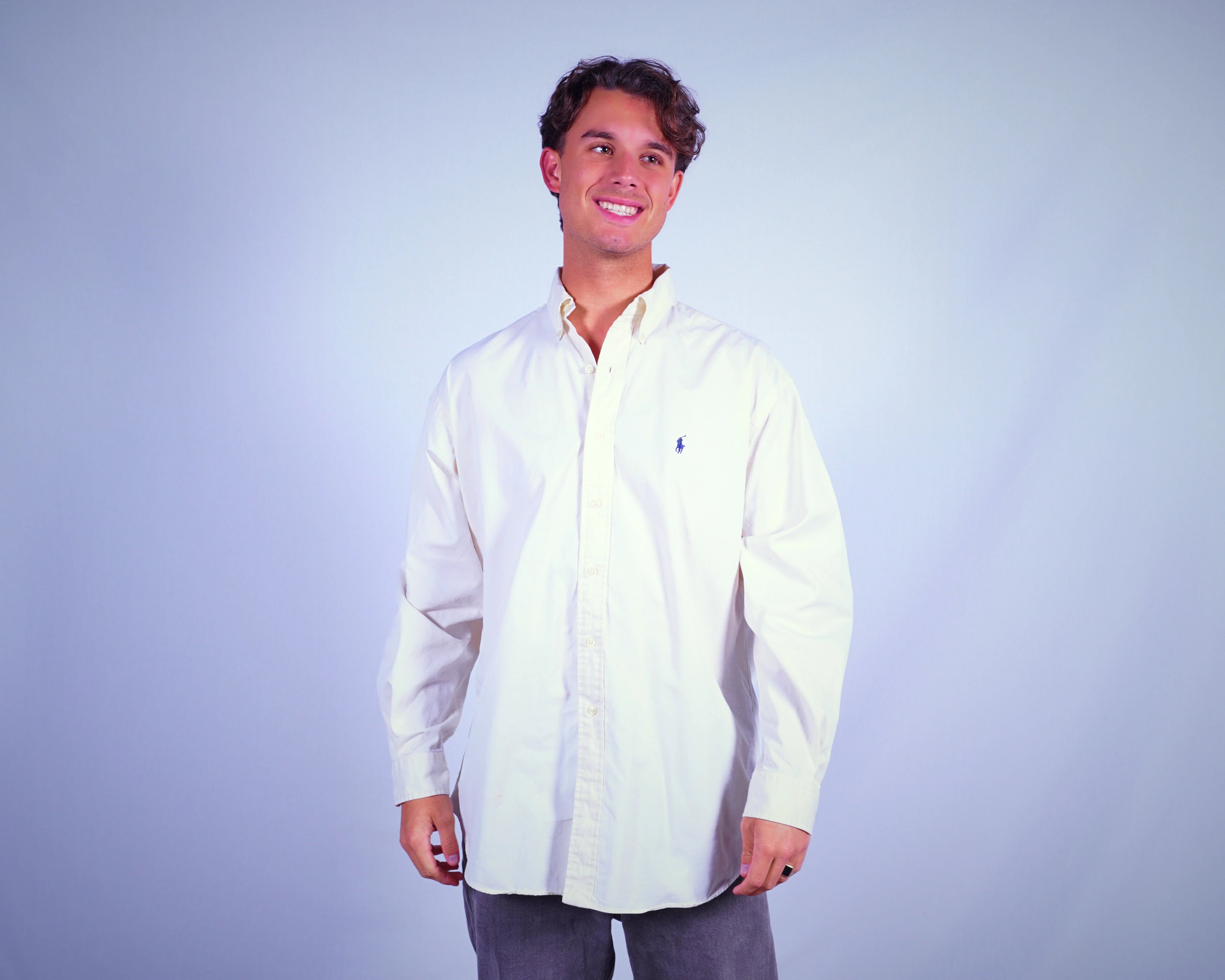 Ralph Lauren White Shirt M