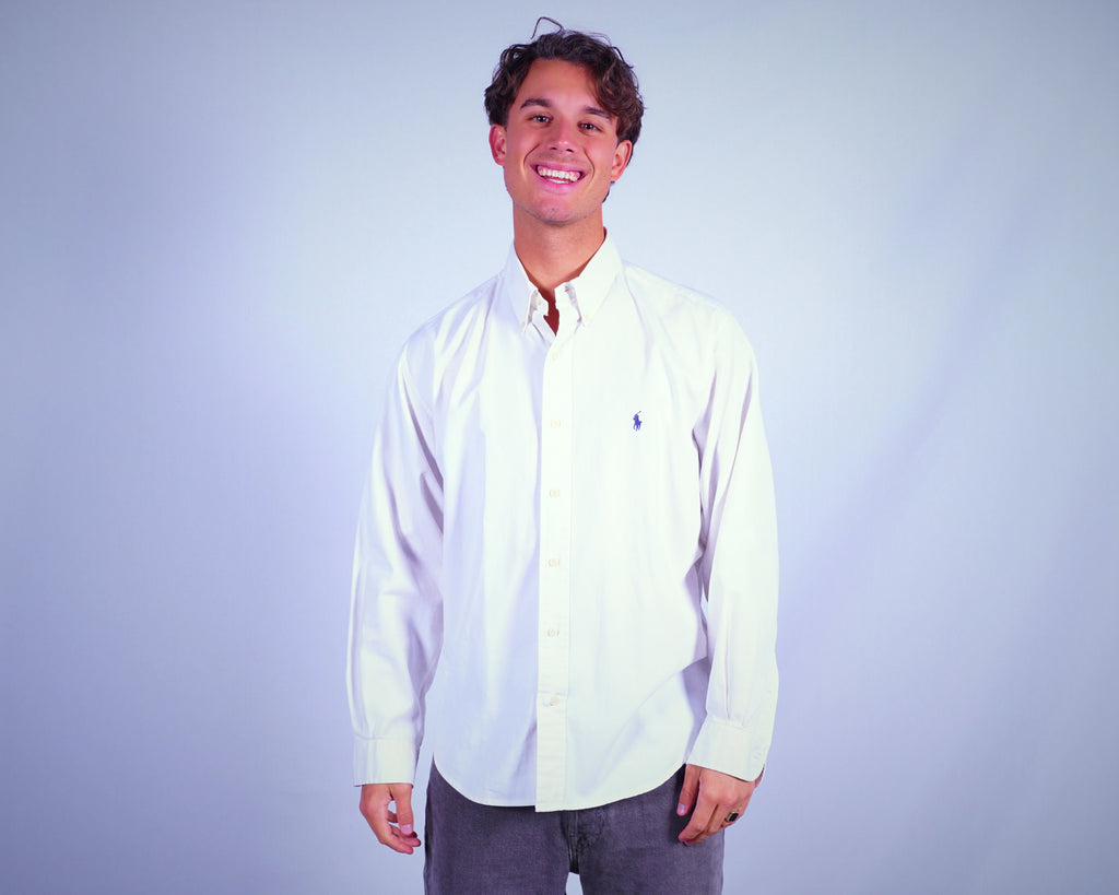 Ralph Lauren White Shirt M