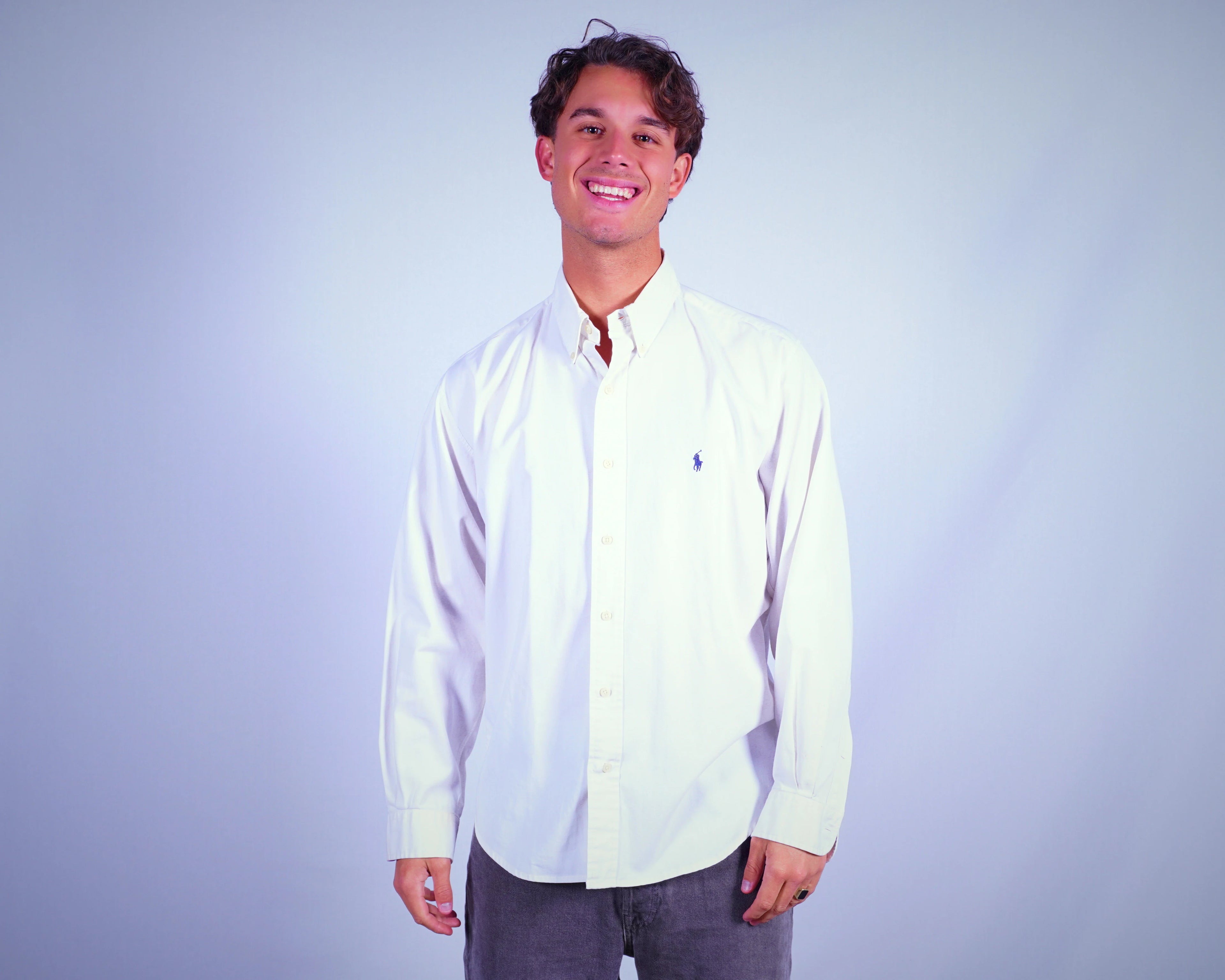 Ralph Lauren White Shirt M