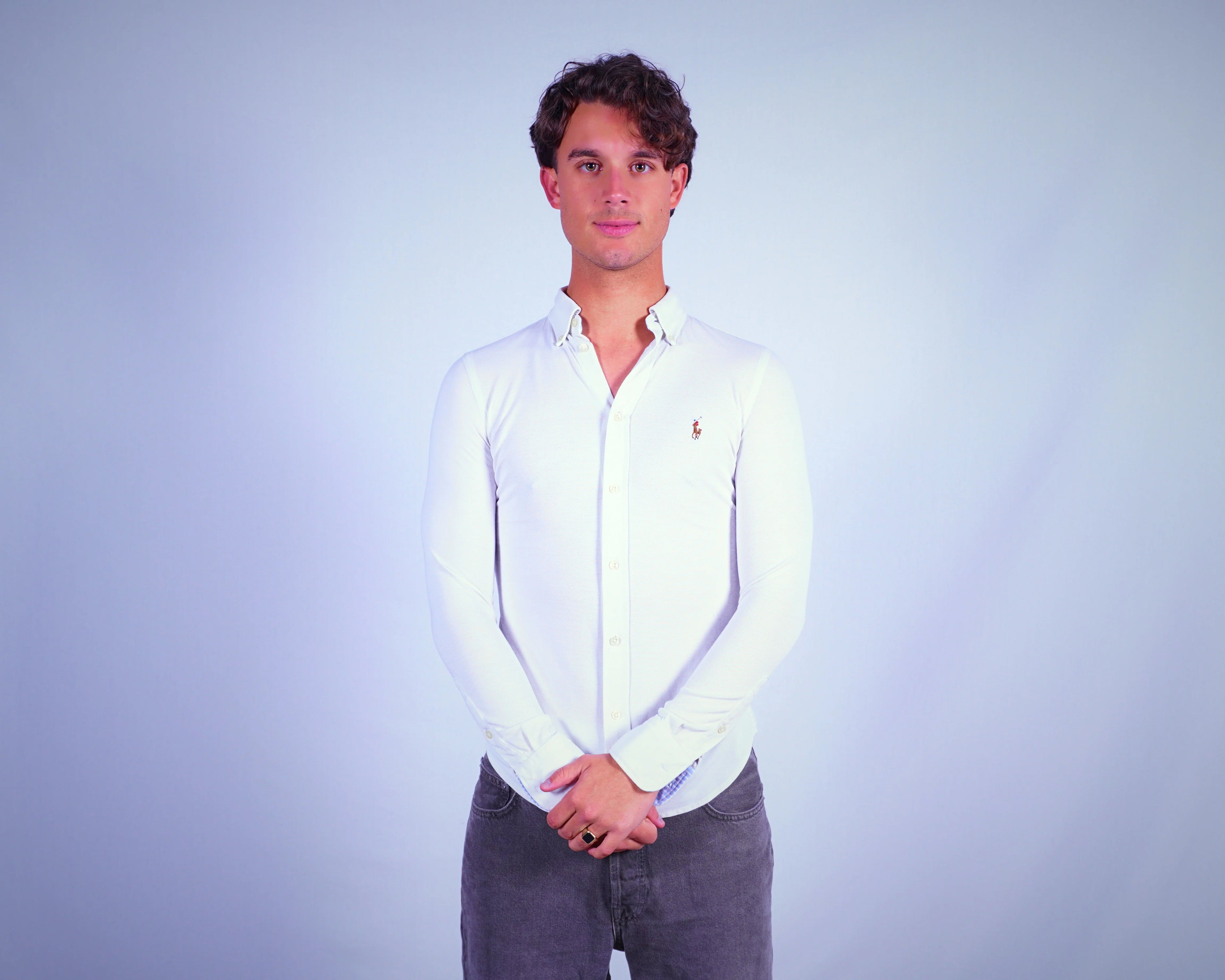 Ralph Lauren White Shirt S