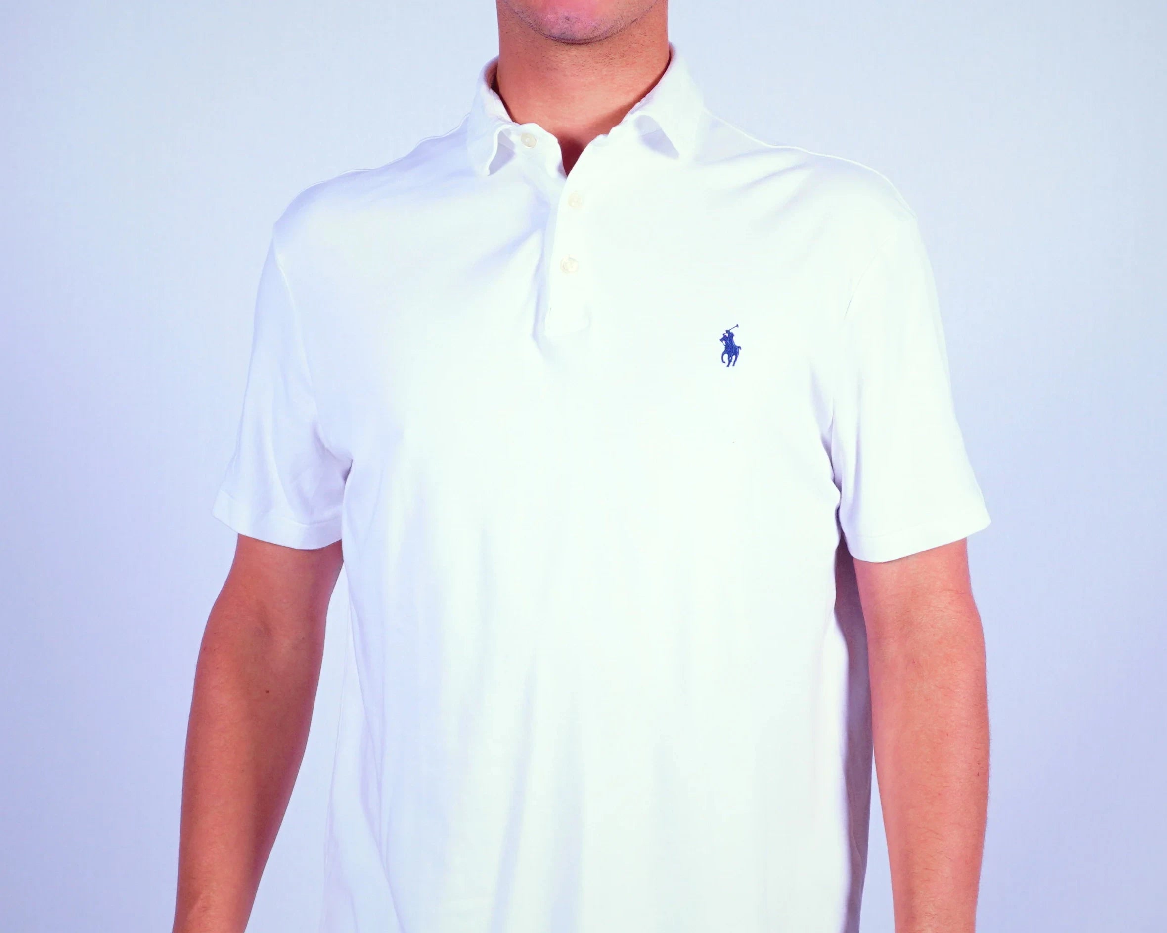 Ralph Lauren White Polo Shirt M