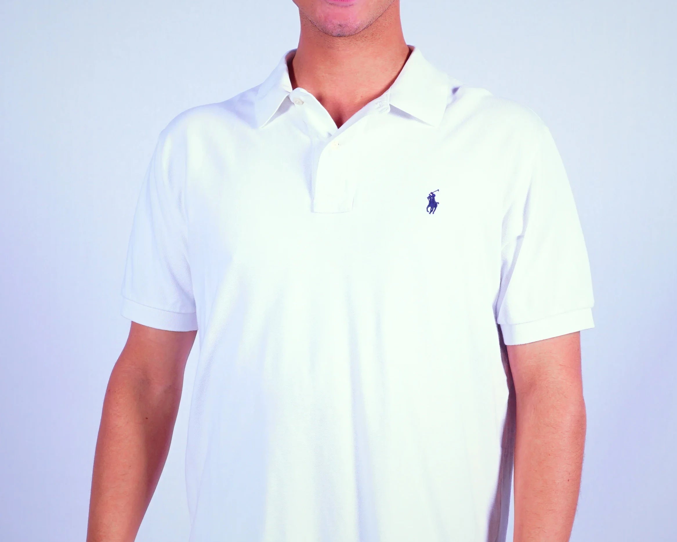 Ralph Lauren White Polo Shirt M