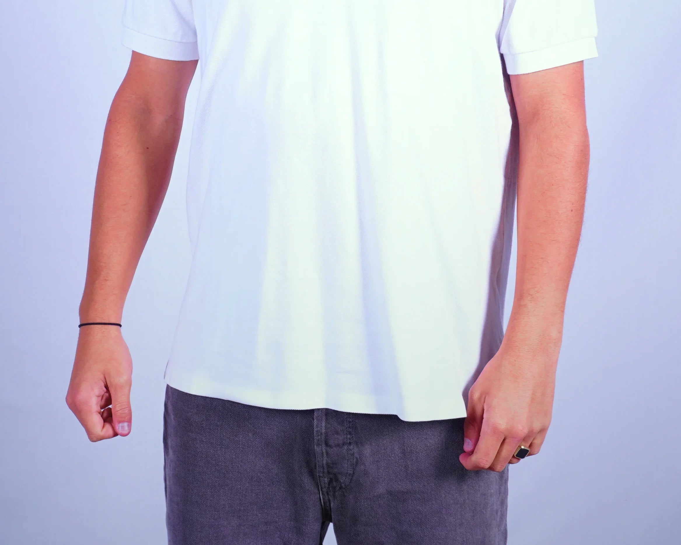 Ralph Lauren White Polo Shirt M