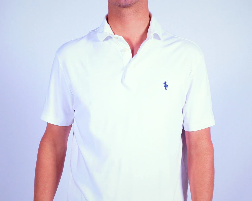 Ralph Lauren White Polo Shirt M